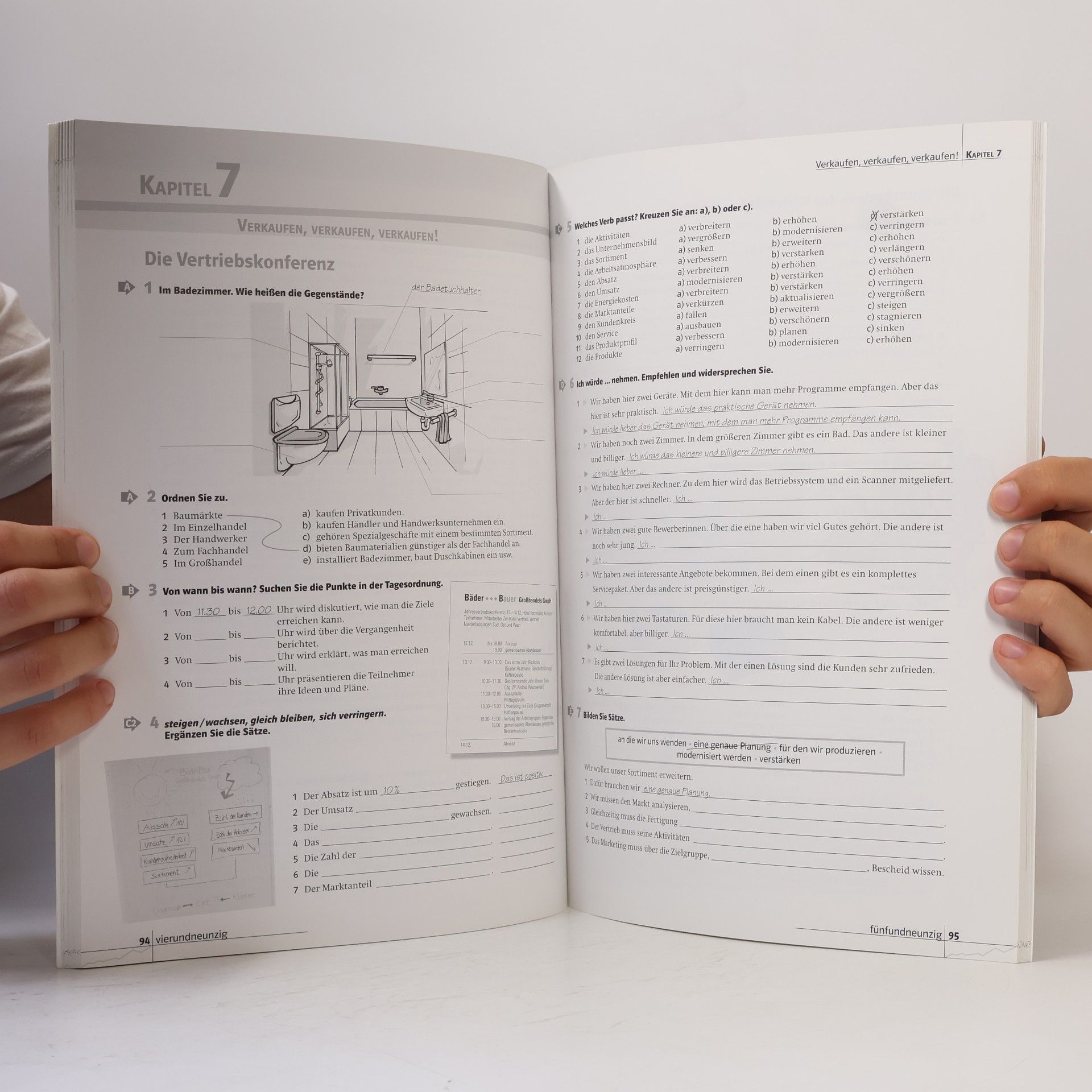 Braunert Jorg Unternehmen Deutsch : Aufbaukurs : Arbeitsbuch B1+B2
