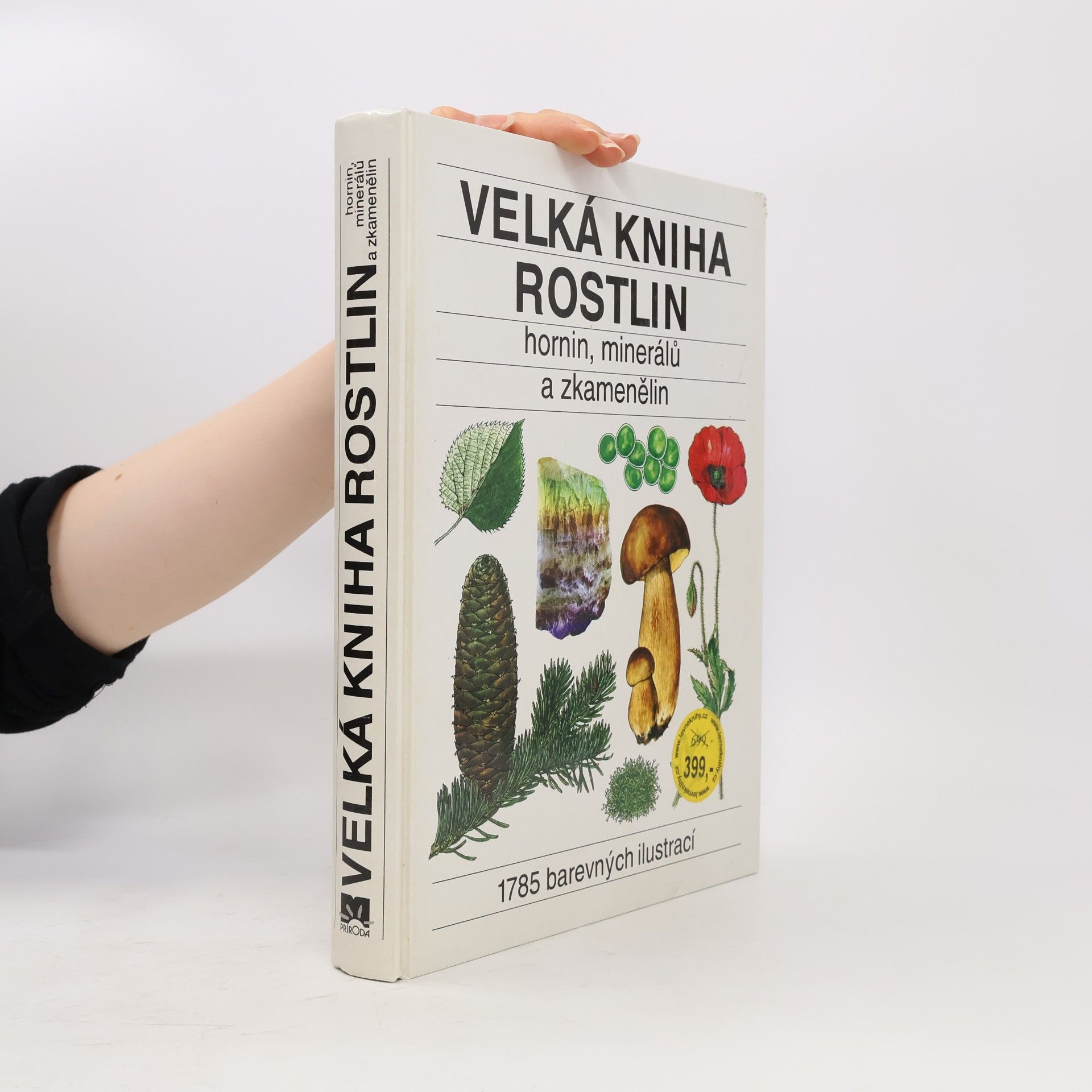 Jindřich Krejča Velká kniha rostlin : hornin, minerálů a zkamenělin
