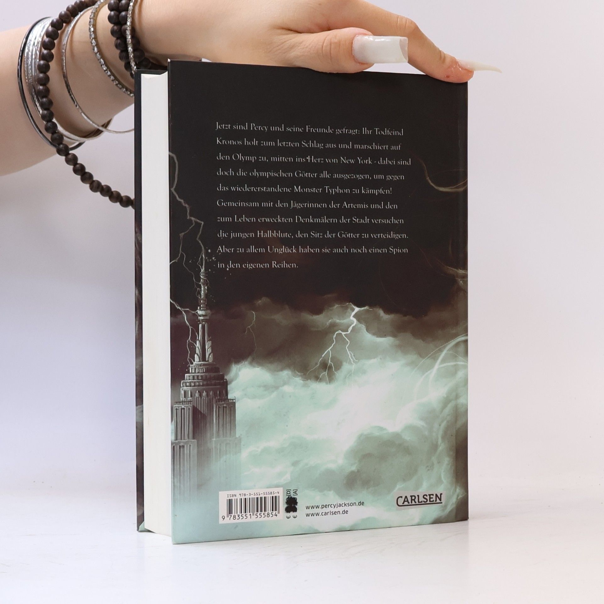 Rick Riordan Percy Jackson - Die letzte Göttin