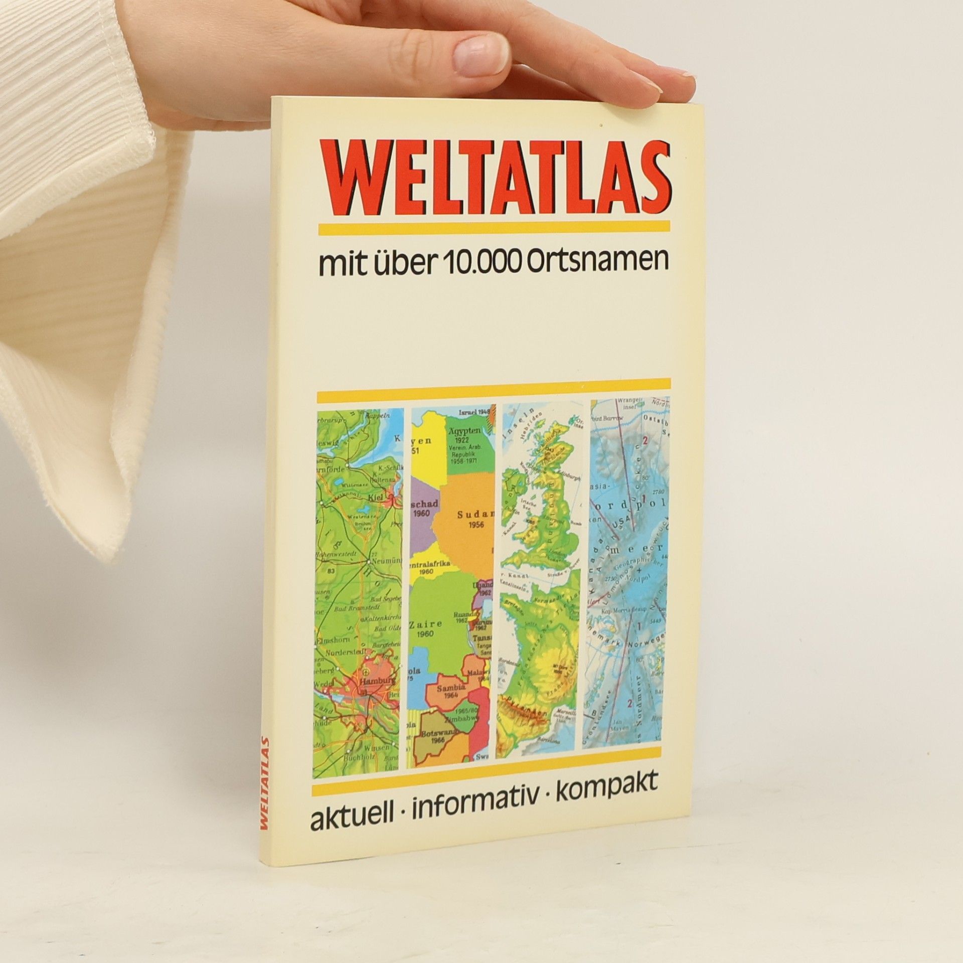 Collectif d'auteurs Weltatlas mit über 10,000 Ortsnamen