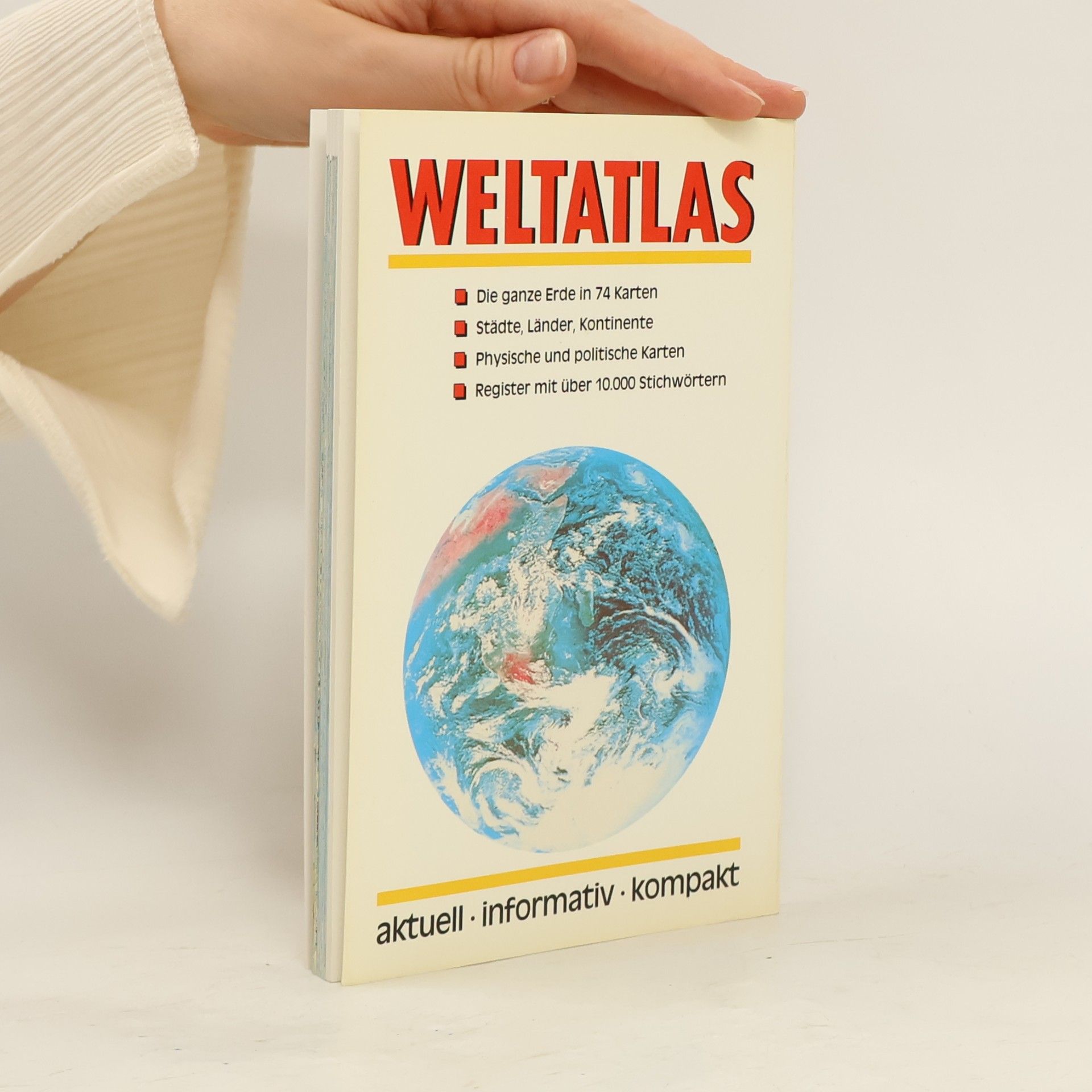 Autorenkollektiv Weltatlas mit über 10,000 Ortsnamen