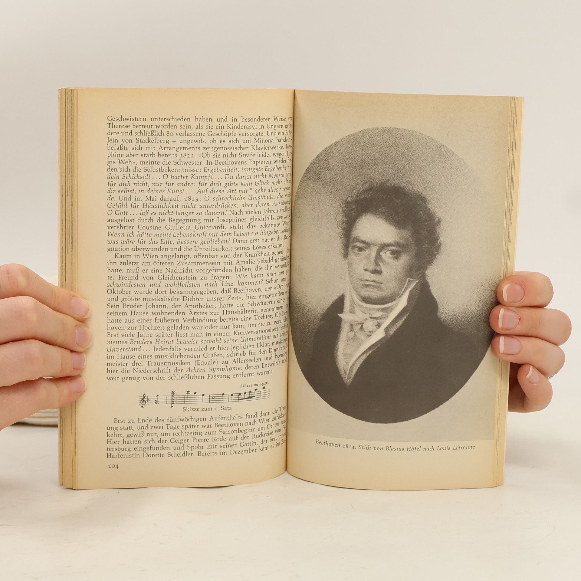 Fritz Zobeley Ludwig van Beethoven in Selbstzeugnissen und Bilddokumenten