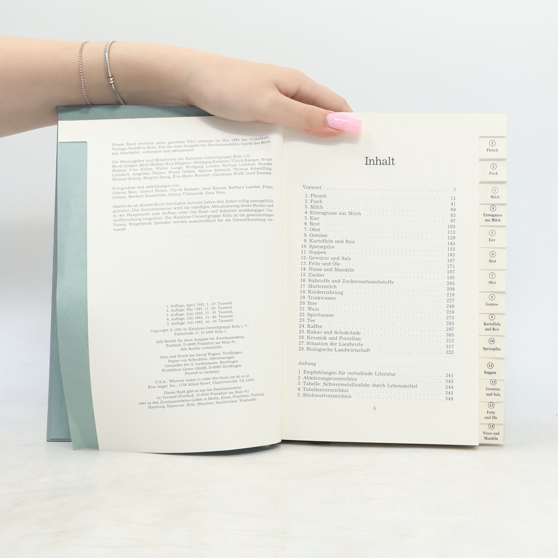 Various authors Chemie in Lebensmitteln