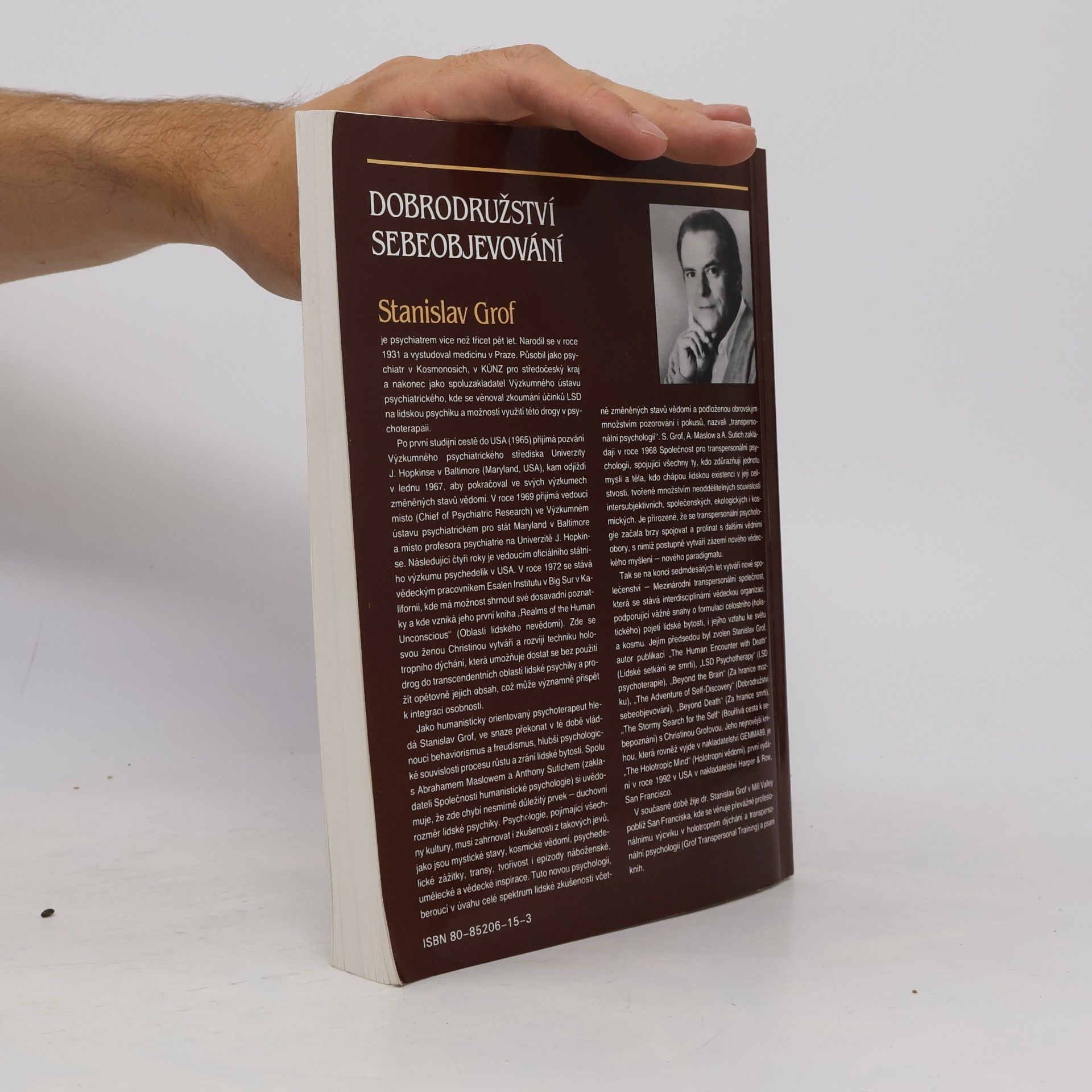 Stanislav Grof Dobrodružství sebeobjevování
