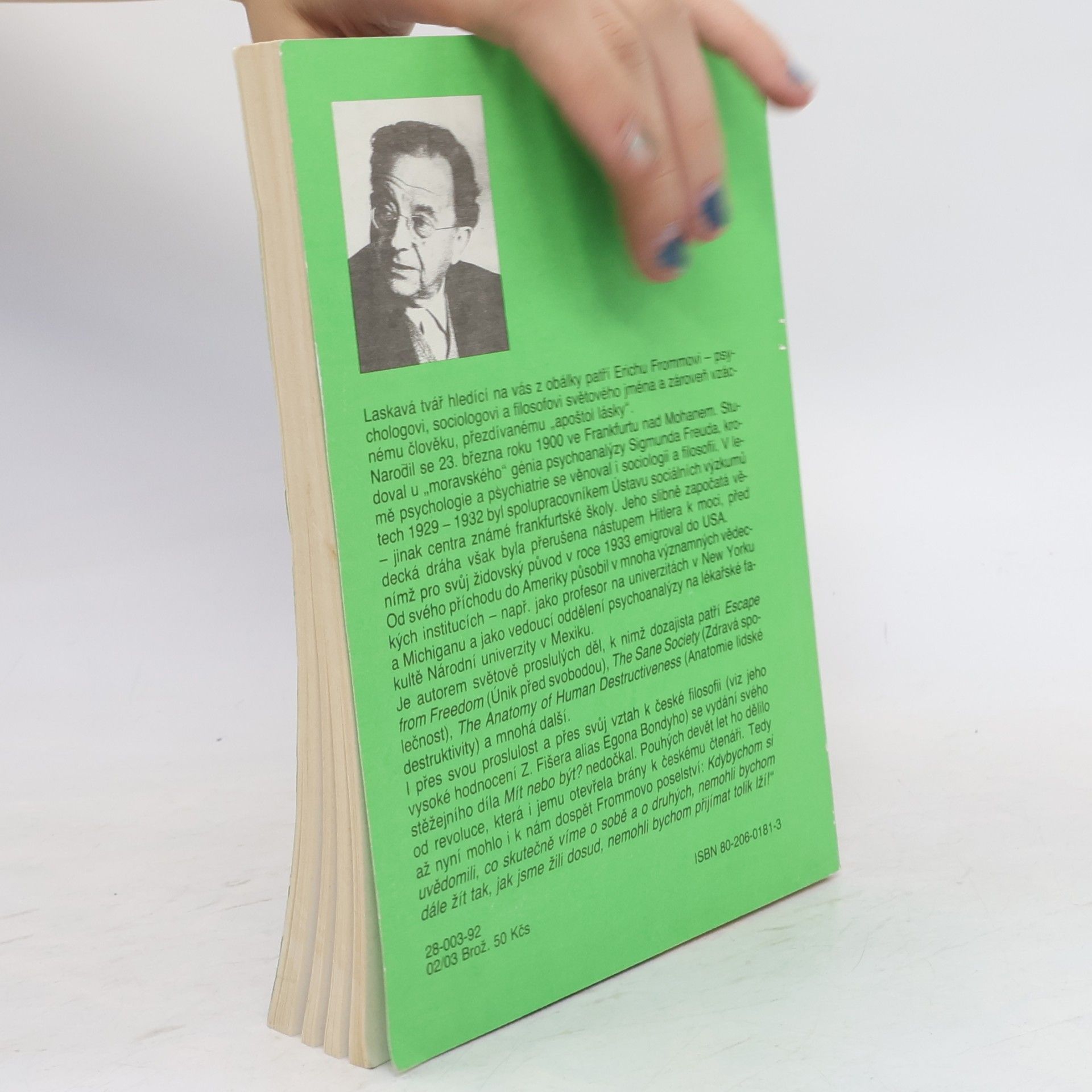 Erich Fromm Mít nebo být?