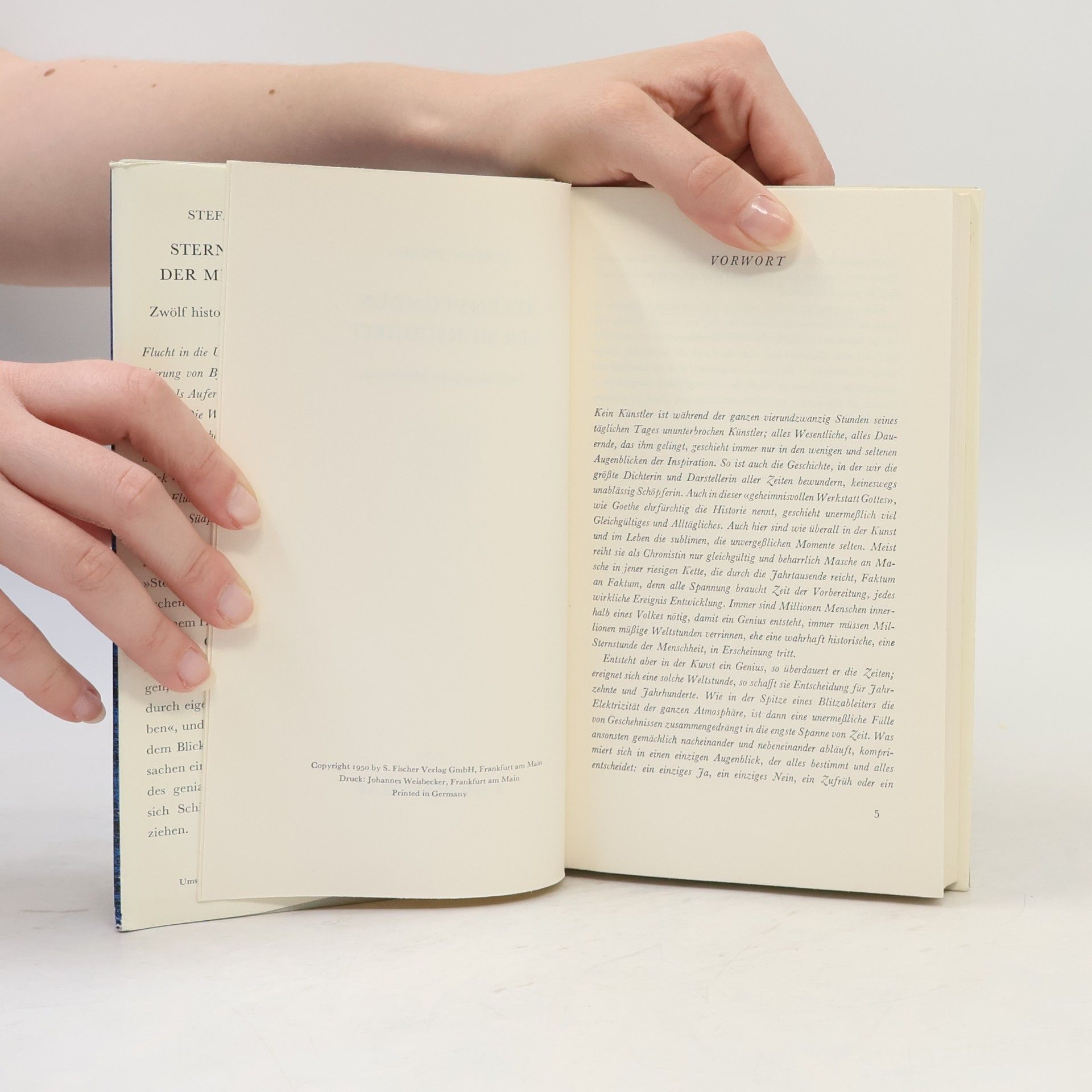 Stefan Zweig Sternstunden der Menschheit