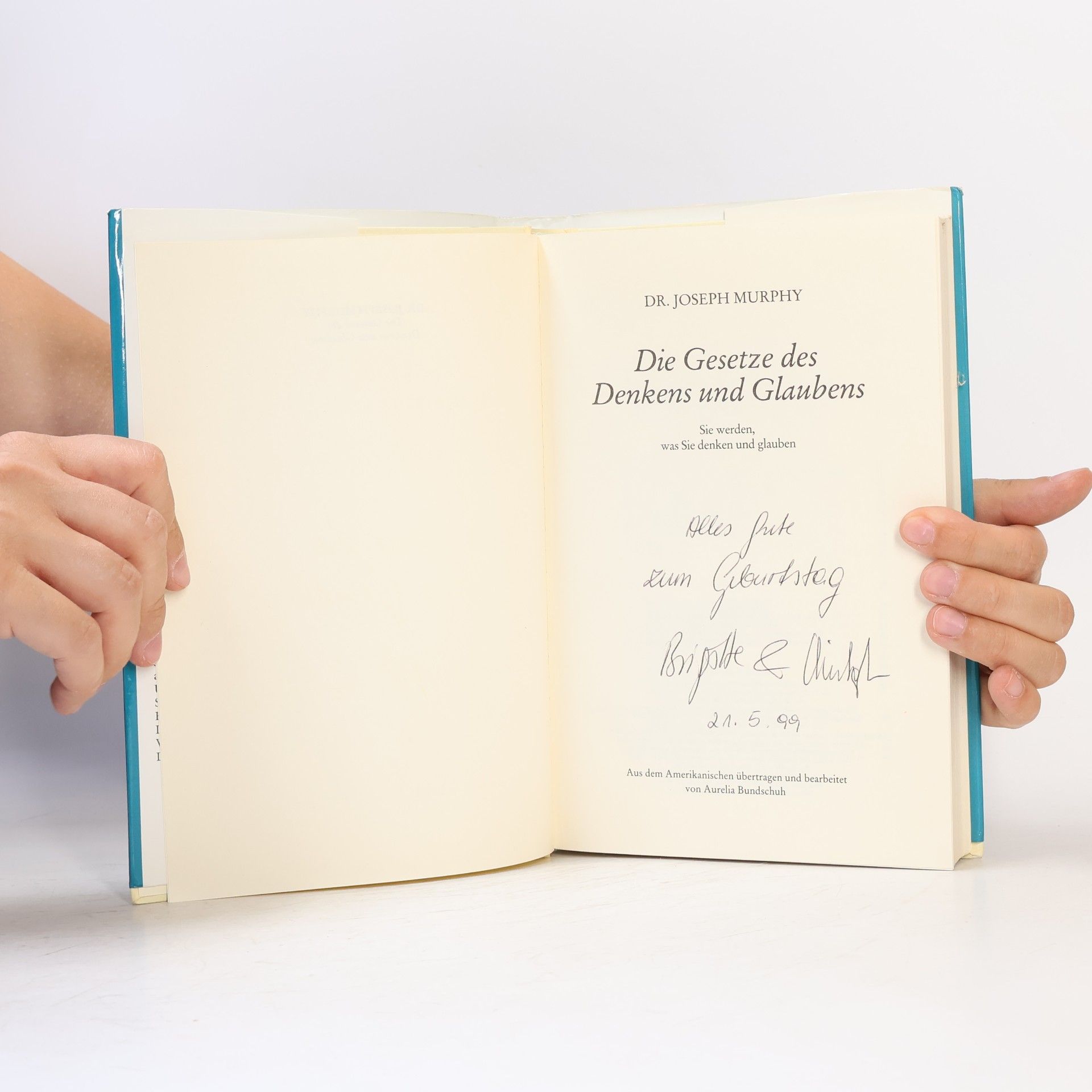 Joseph Murphy Die Gesetze des denkens und glaubens