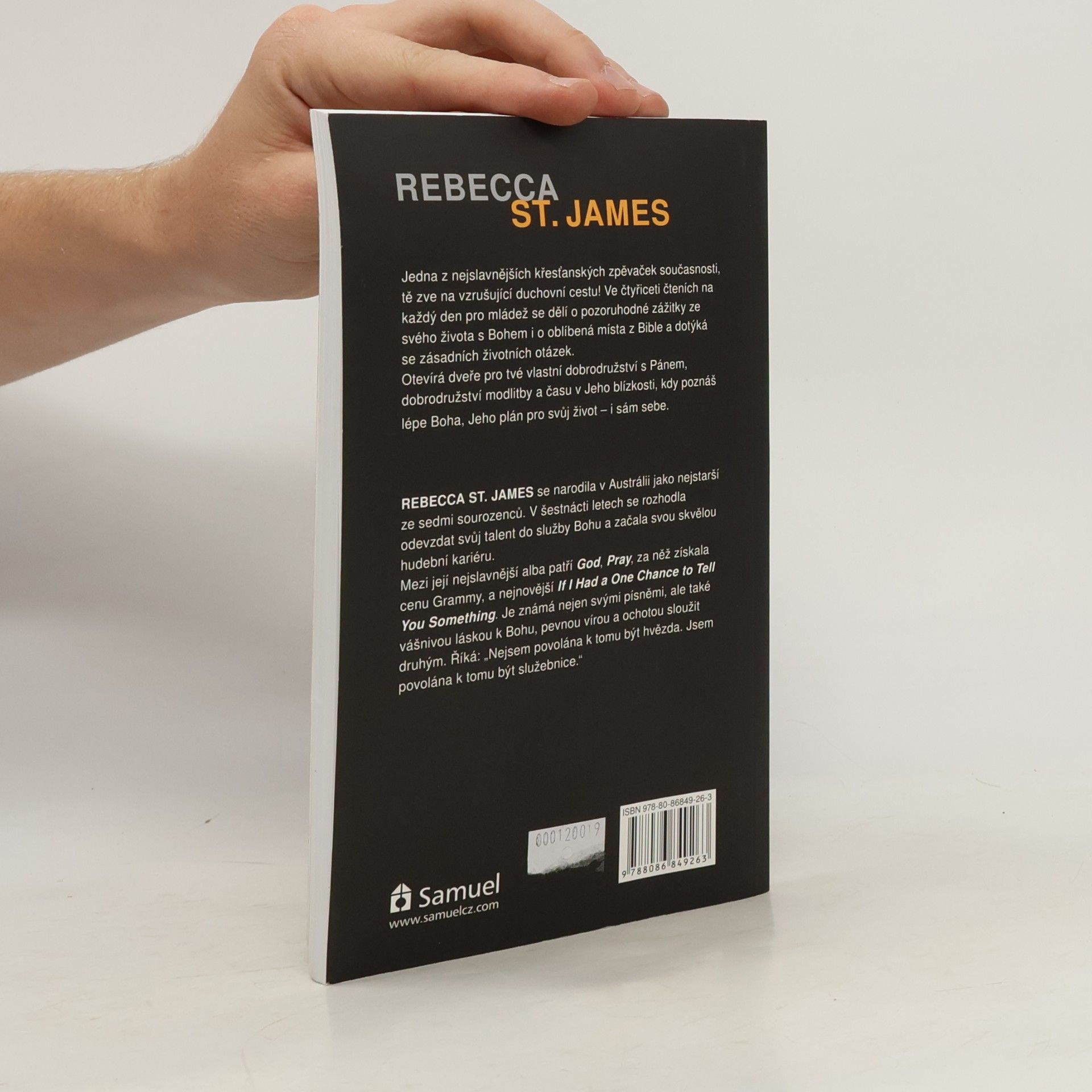Rebecca St. James 40 dní s Bohem : [40 čtení na každý den + 5 navíc]