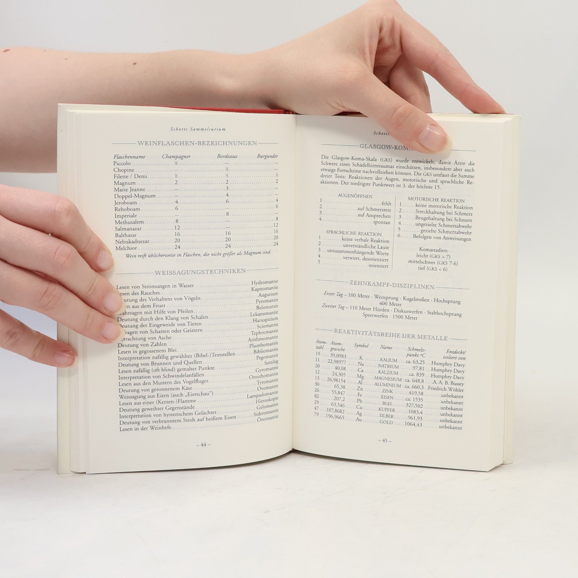 Ben Schott Schotts Sammelsurium