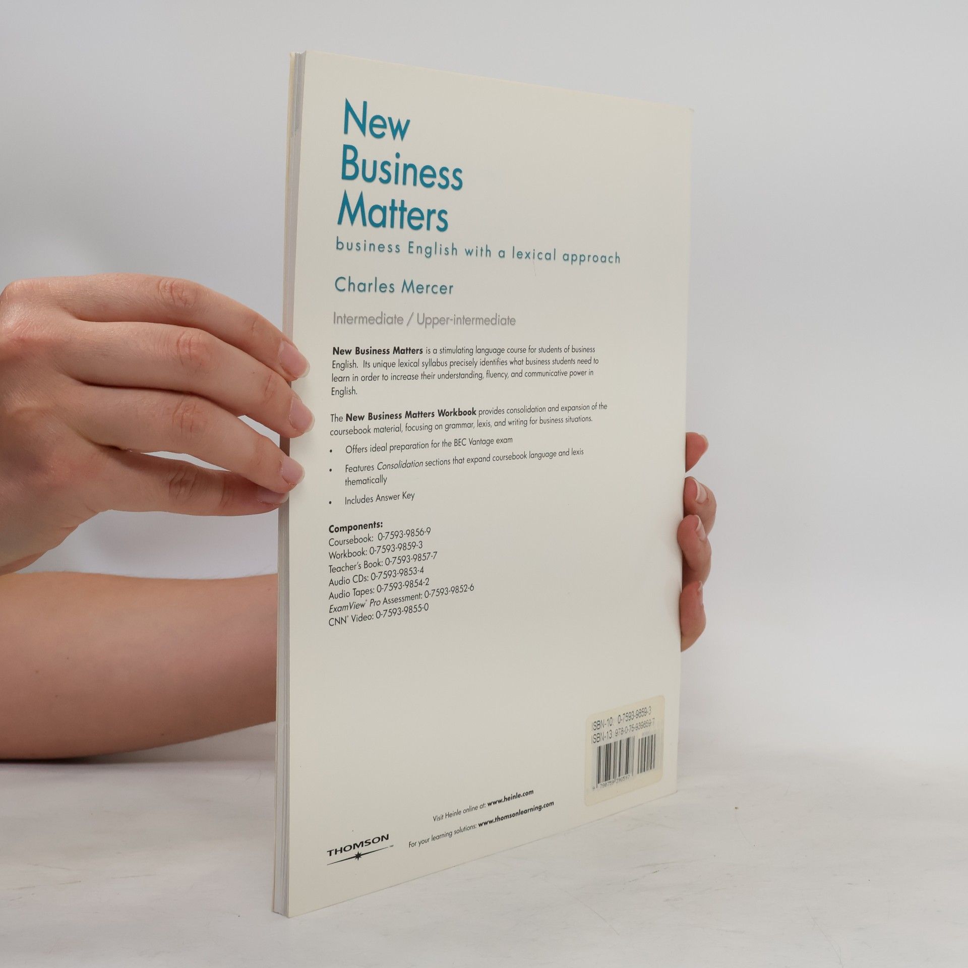 Charles Mercer New Business Matters. business English with a lexical approach