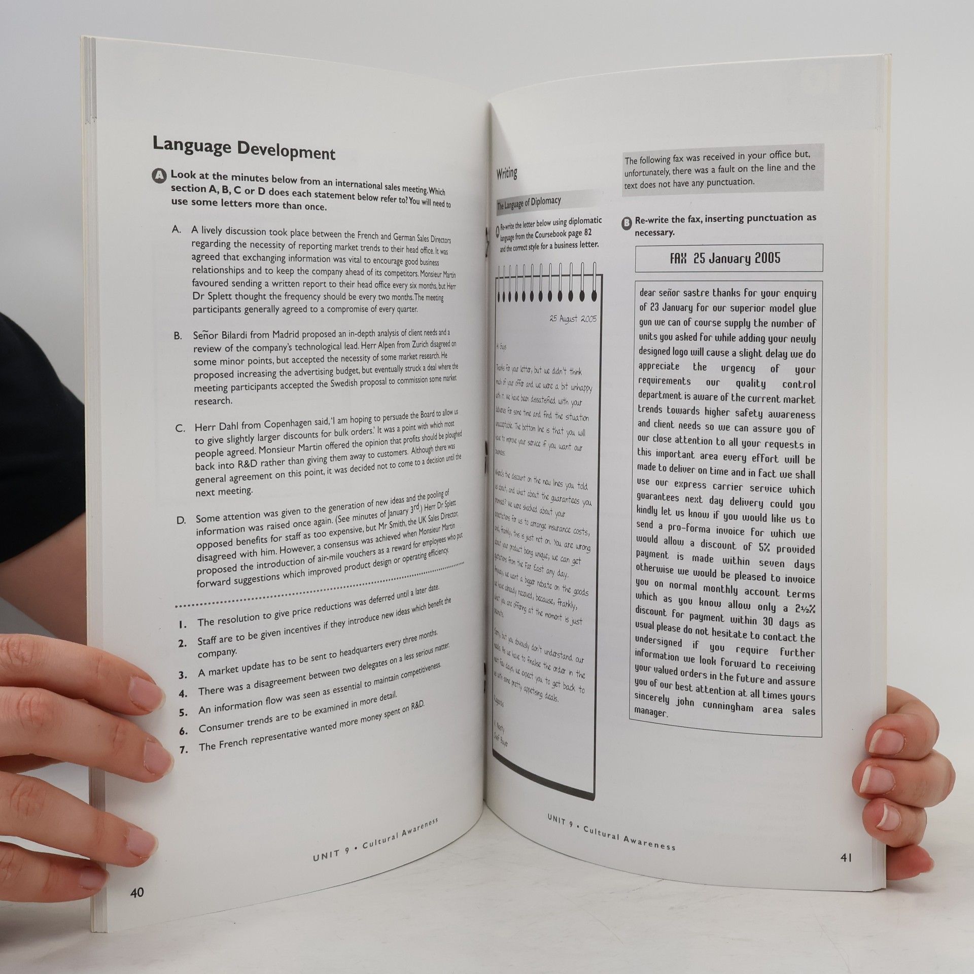 Charles Mercer New Business Matters. business English with a lexical approach
