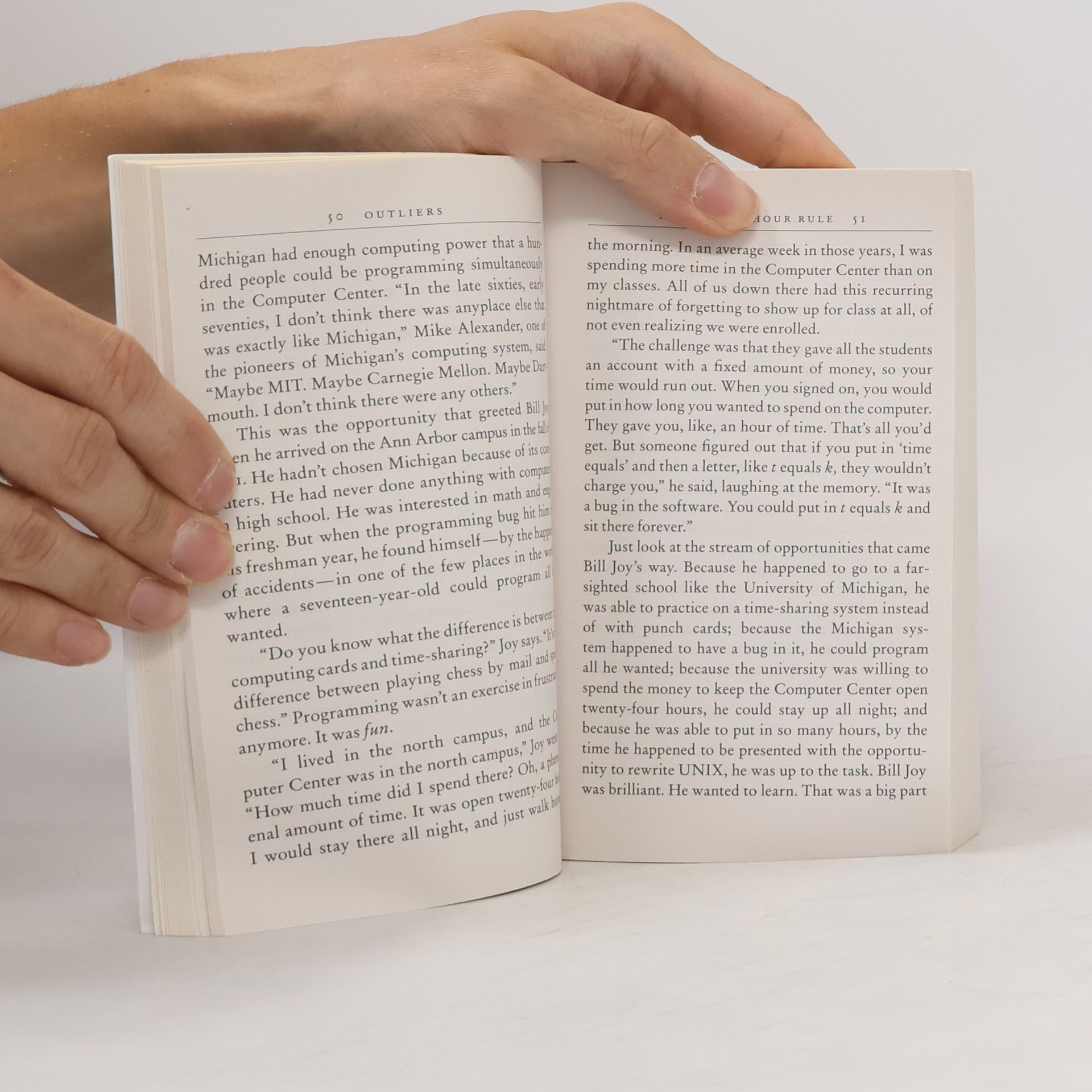 Malcom Gladwell Outliers : the history of success