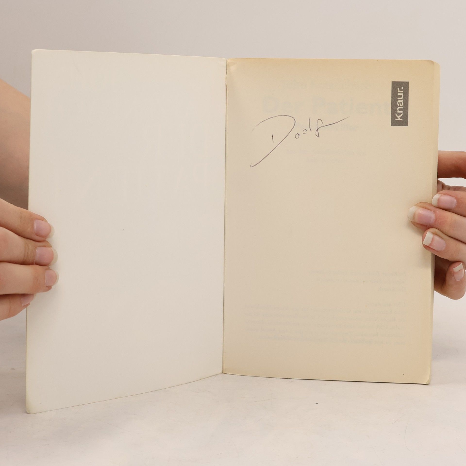 John Katzenbach Der Patient