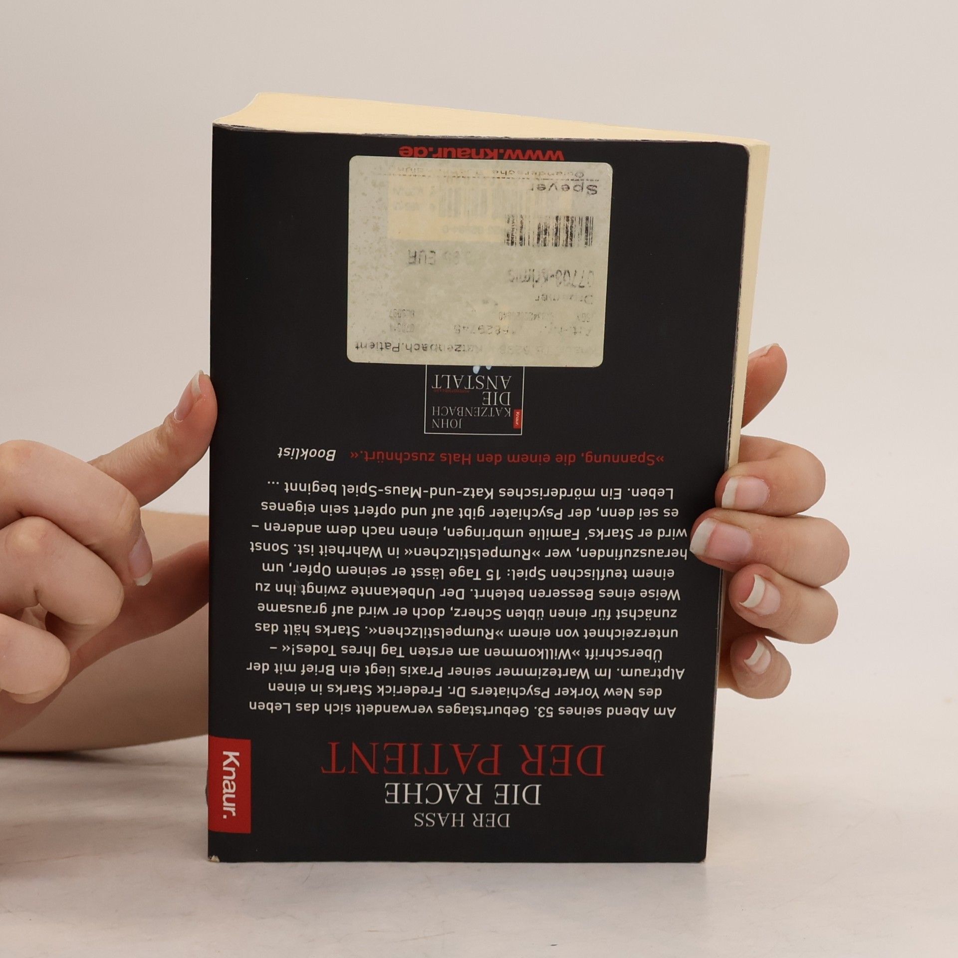 John Katzenbach Der Patient