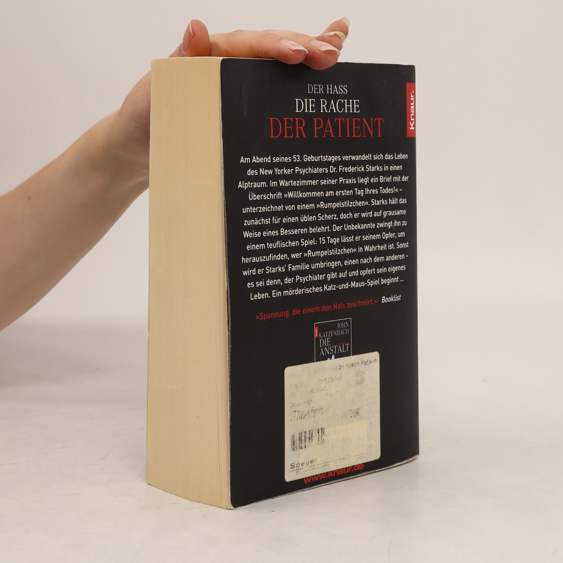 John Katzenbach Der Patient
