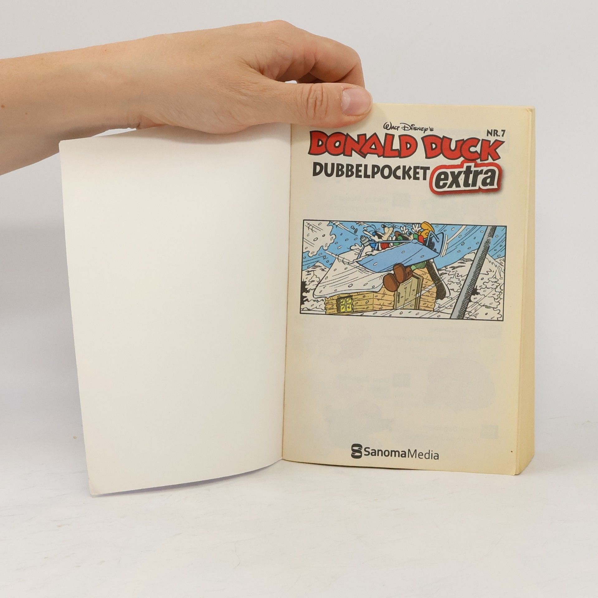 Walt Disney Walt Disney's Donald Duck Dubbelpocket Extra - 7: Reis om de wereld