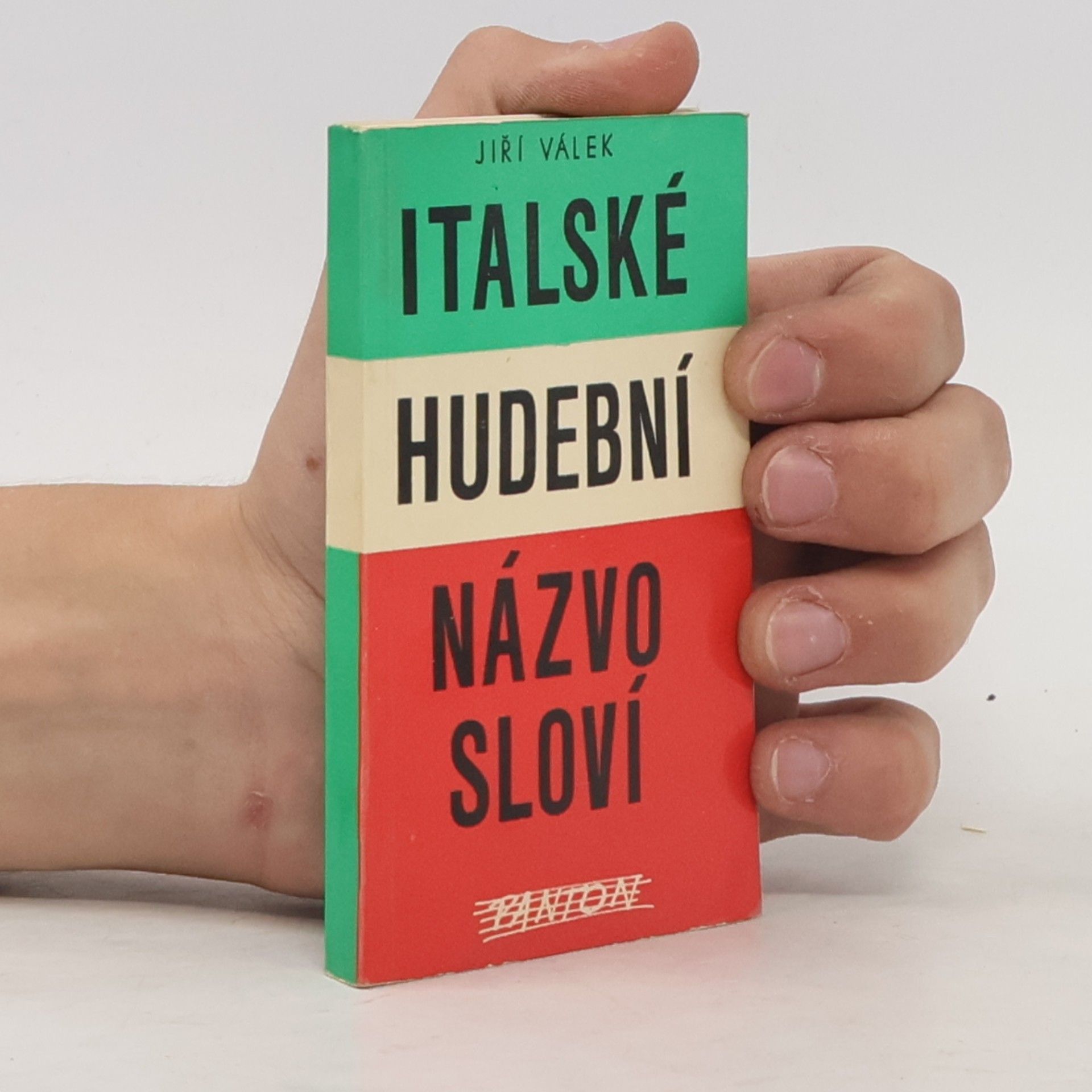 Jiří Válek Italské hudební názvosloví