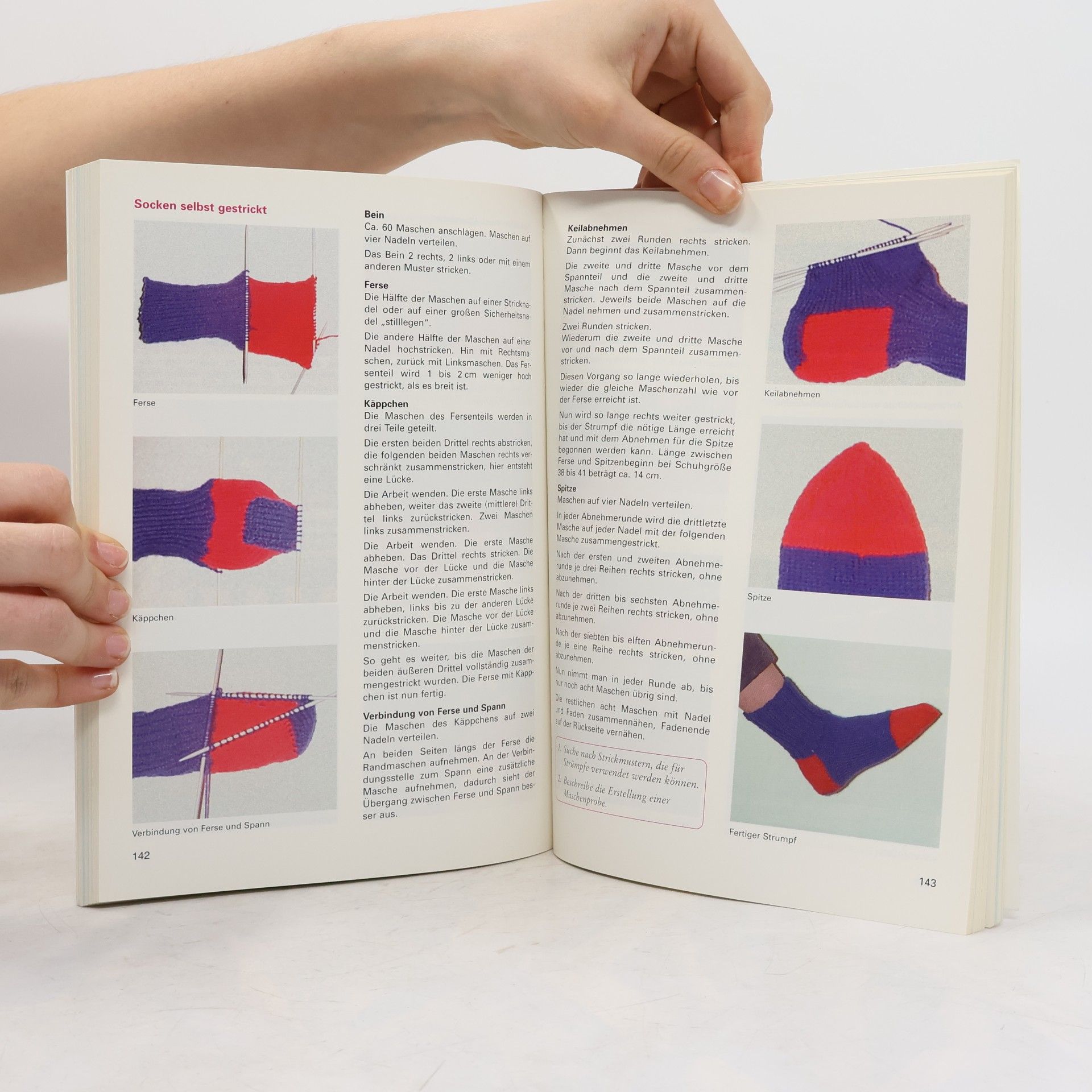 Cornelia A. Schlieper Textilarbeit Schritt für Schritt