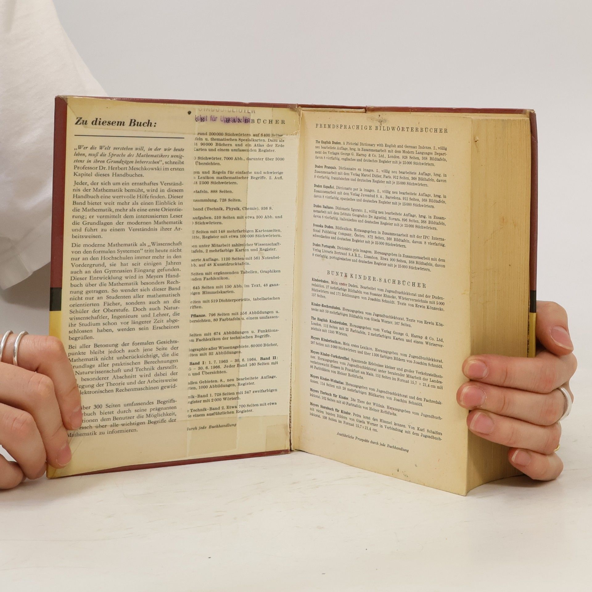 nezn. Meyers Handbuch über die Mathematik