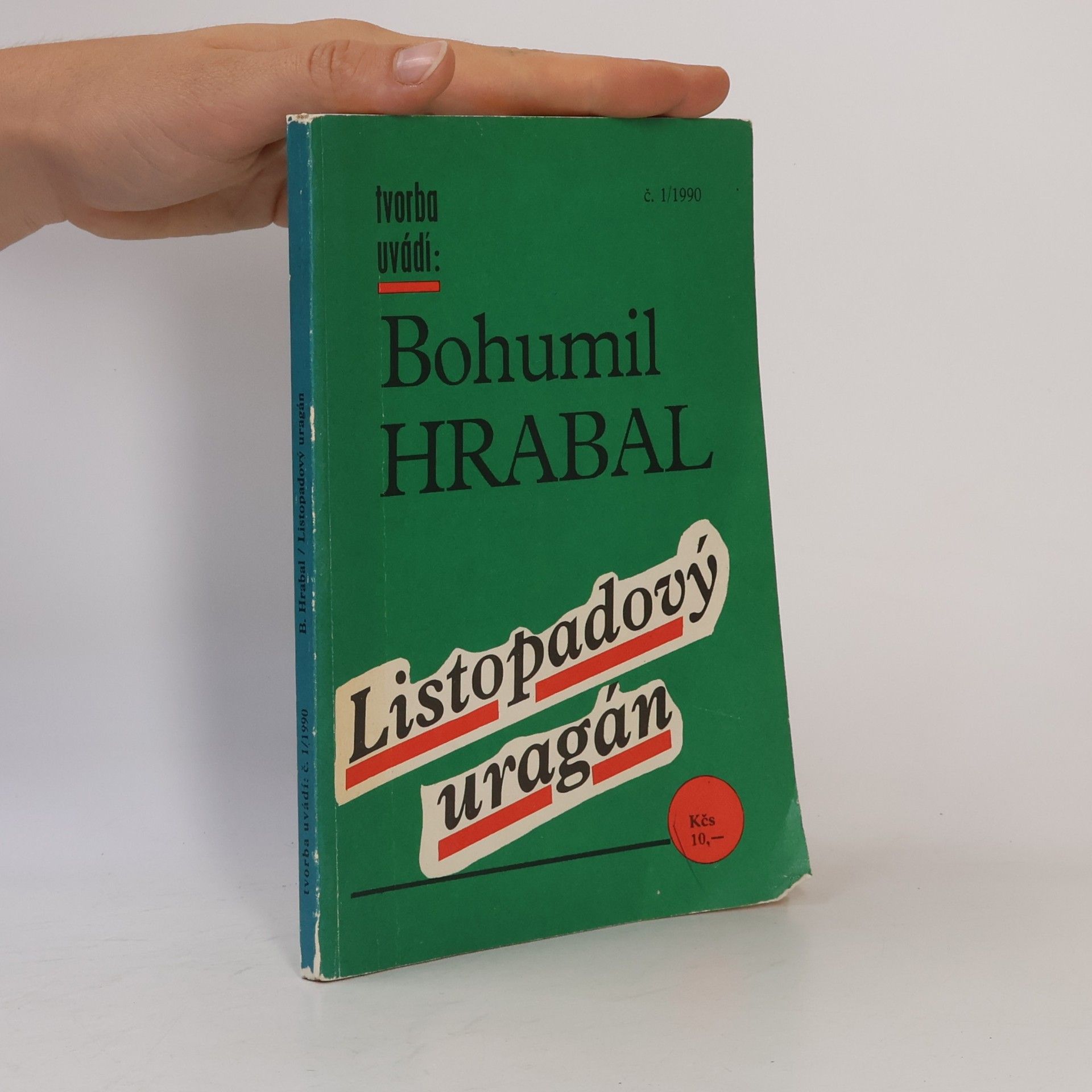 Bohumil Hrabal Listopadový uragán
