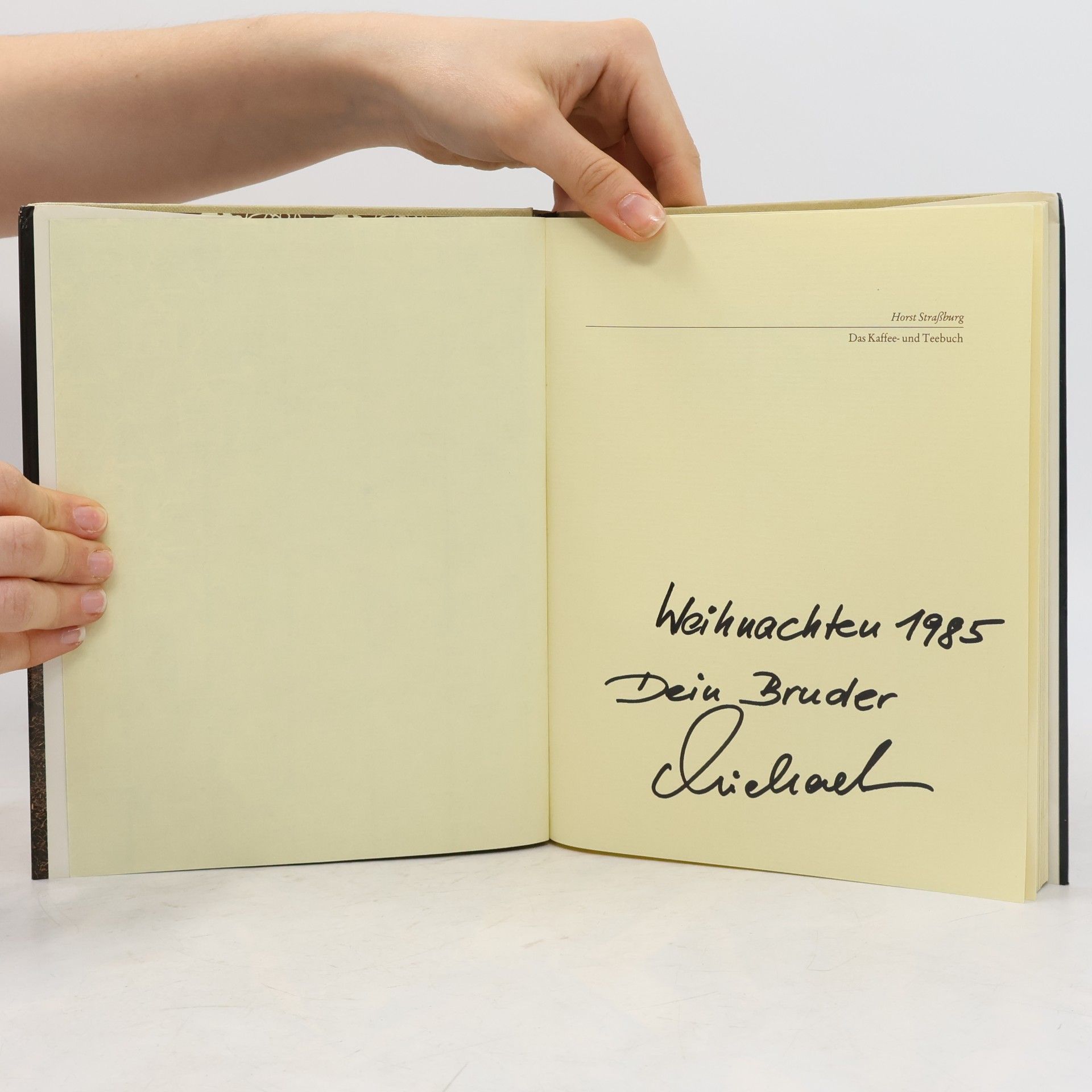 Horst Strassburg Das Kaffee- u. Teebuch