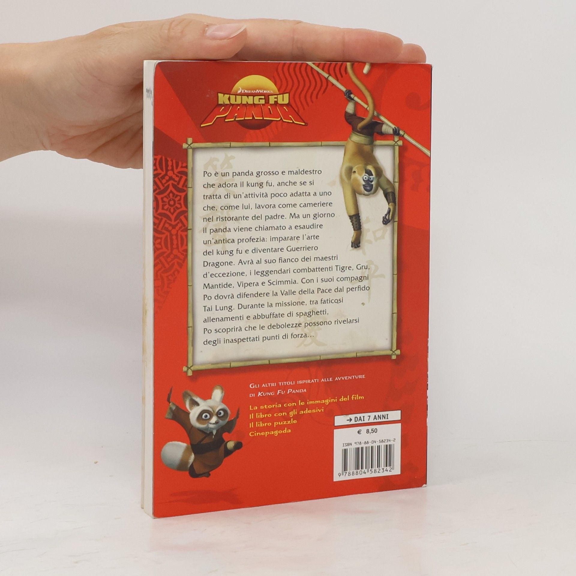 Susan Korman Kung Fu Panda. La storia: Con 8 pagine a colori tratte dal film