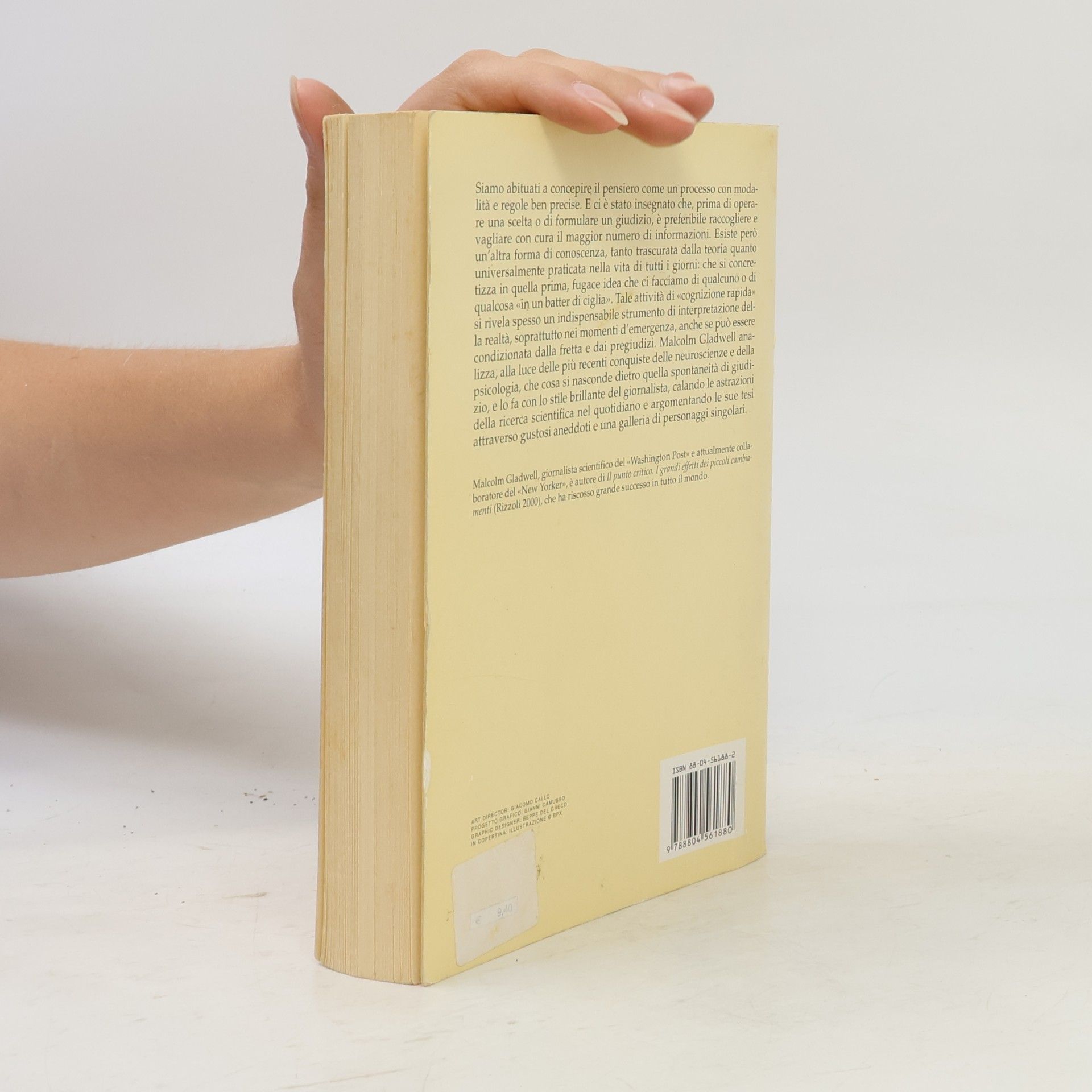 Malcom Gladwell Oscar Saggi - 818: In un batter di ciglia