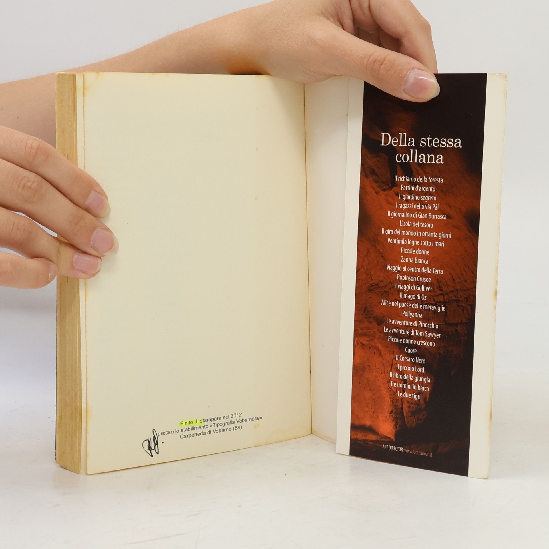 Jules Verne La Biblioteca dei Ragazzi: Viaggio al centro della terra