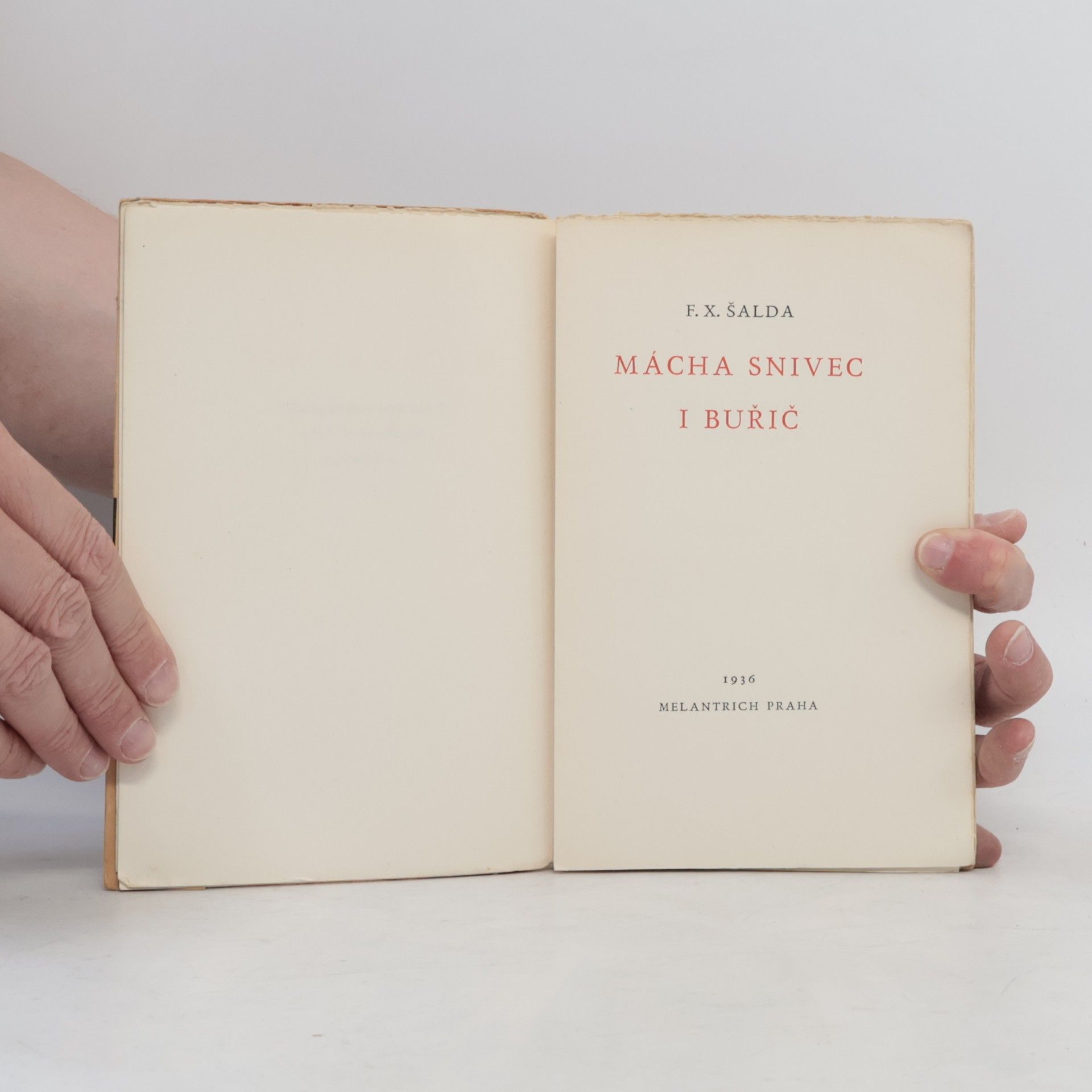 František Xaver Šalda Mácha snivec a buřič