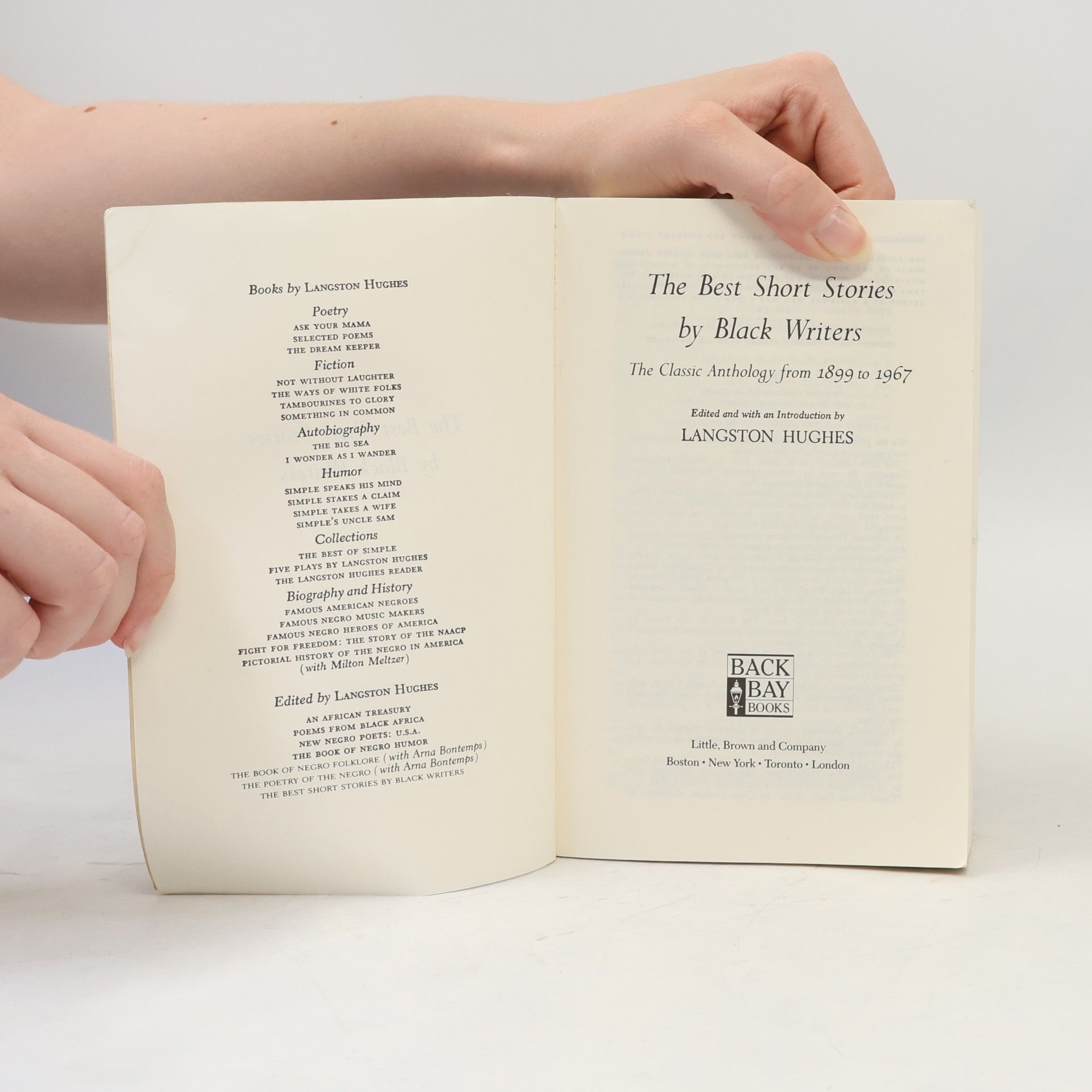 Langston Hughes The Best Short Stories by Black Writers