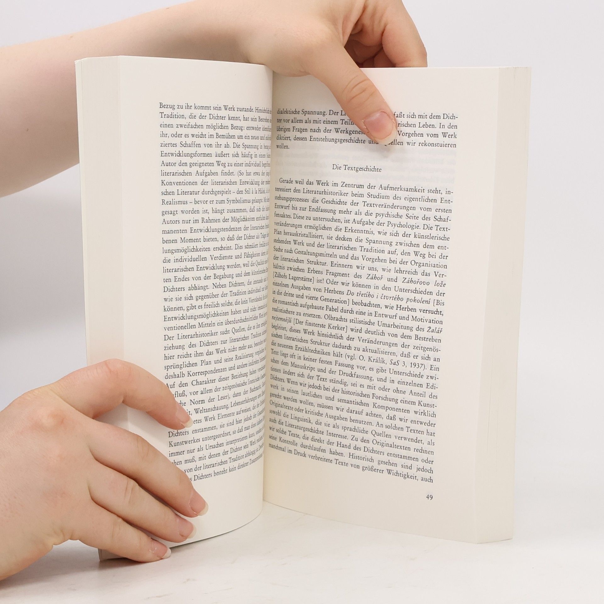 Felix Vodička Theorie und Geschichte der Literatur und der schönen Künste, Texte und Abhandlungen - 34: Die Struktur der literarischen Entwicklung