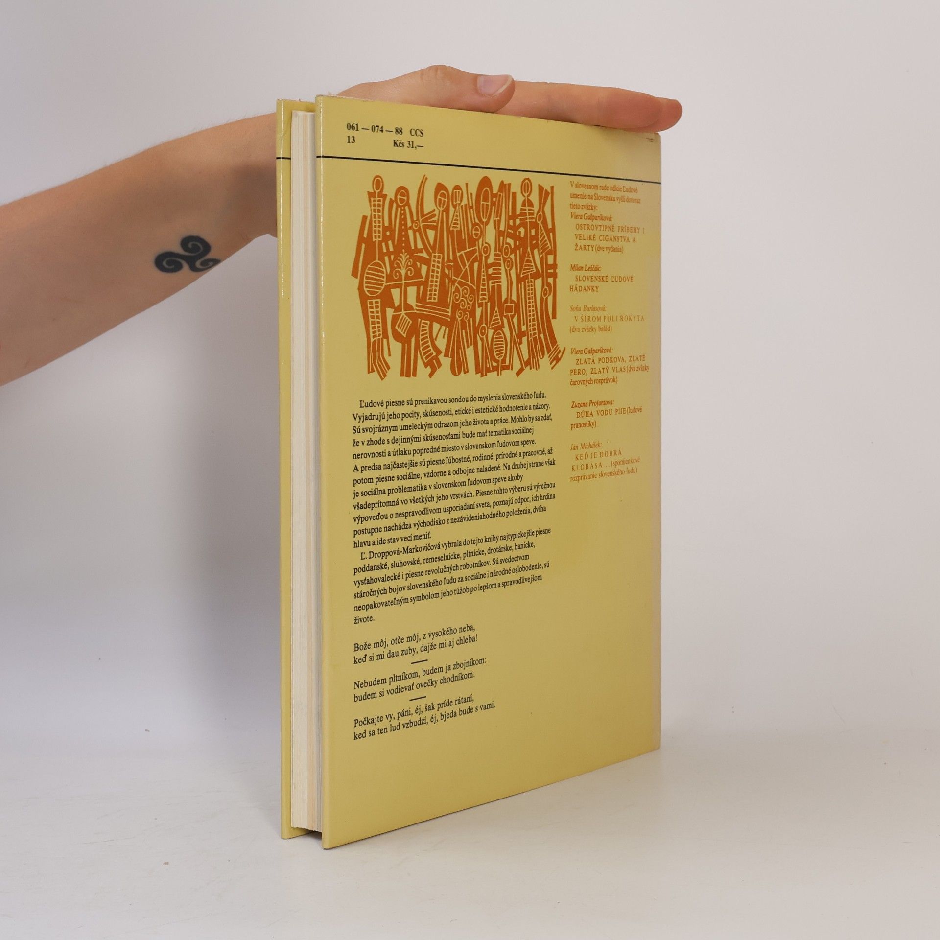 Various authors Chudoba, chudoba, šak si mi moc vina... Slovenské ľudové piesne so sociálnou a revolučnou tematikou