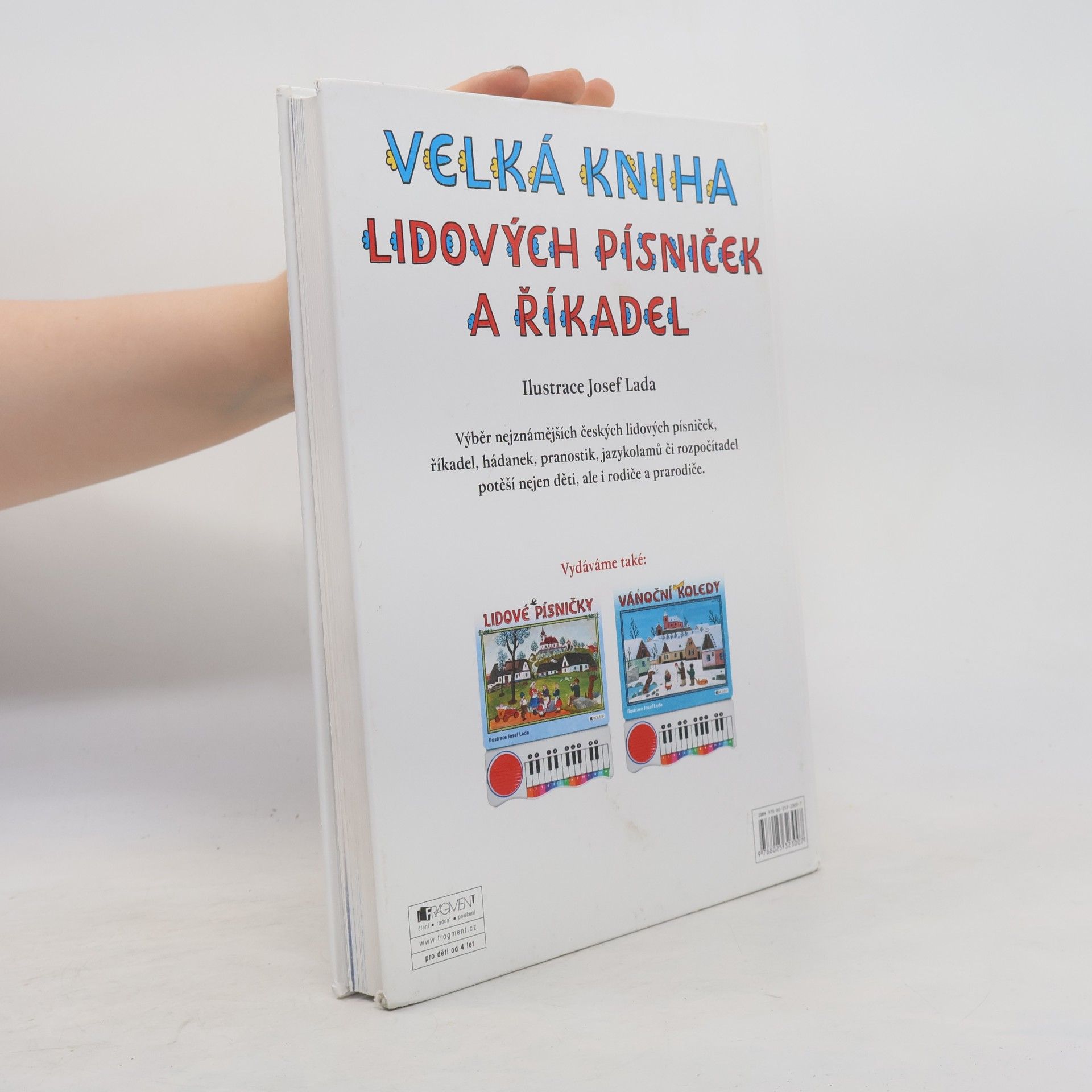 Josef Lada Velká kniha lidových písniček a říkadel