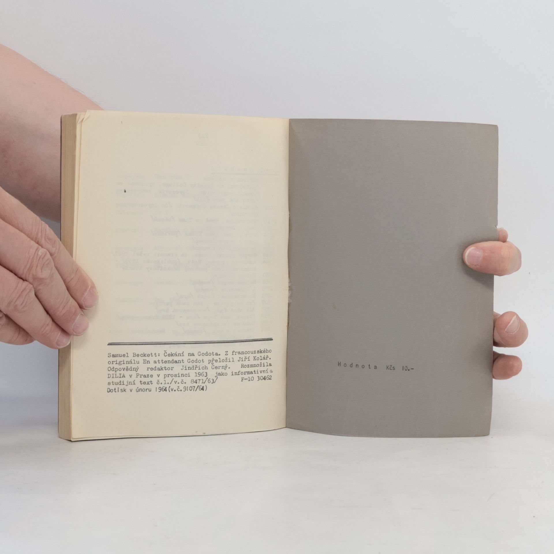 Samuel Beckett Čekání na Godota