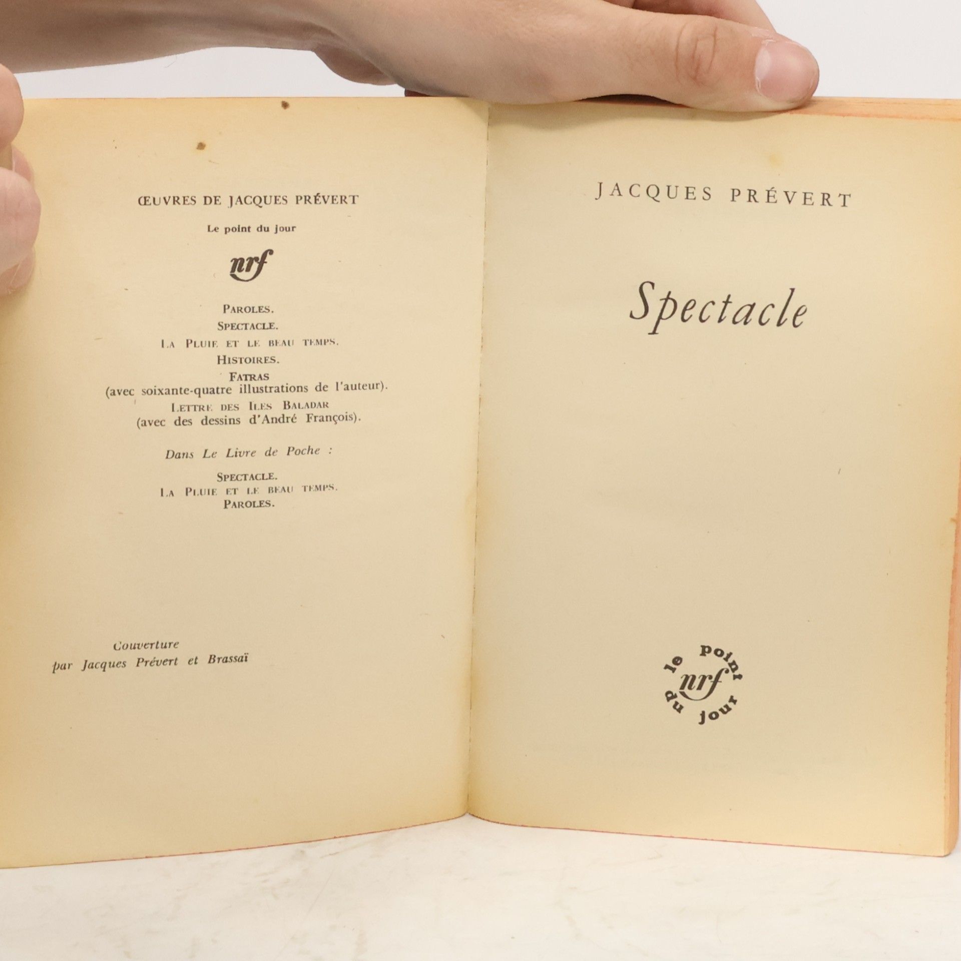 Jacques Prévert Spectacle