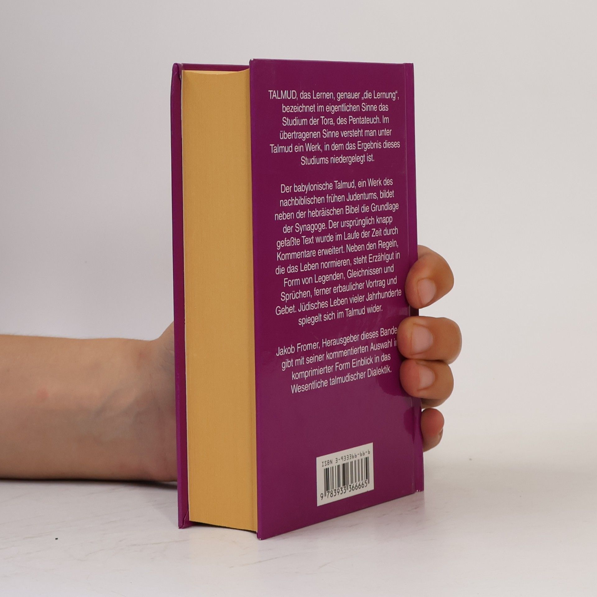 Jakob Fromer Der babylonische Talmud