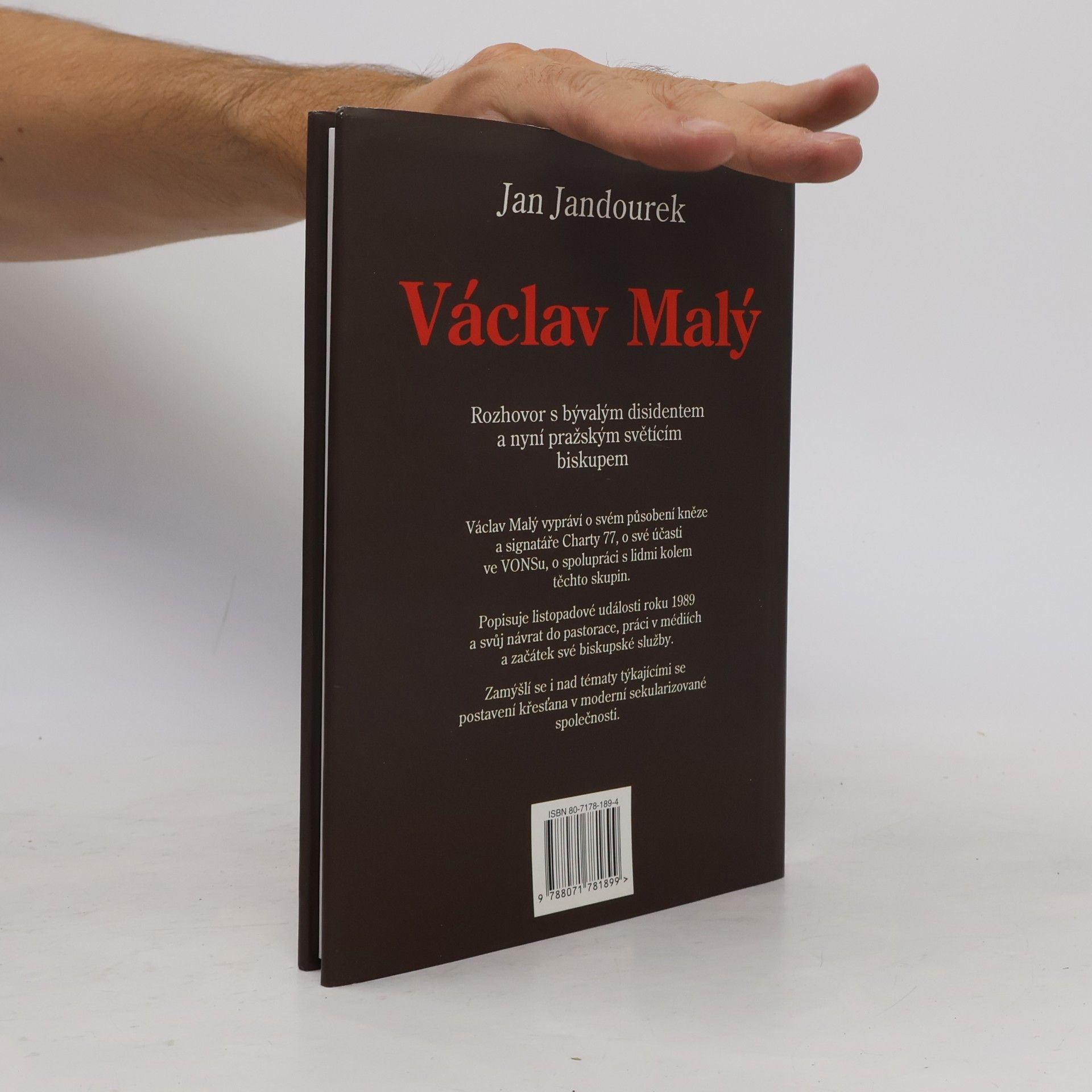 Jan Jandourek Václav Malý : cesta za pravdou