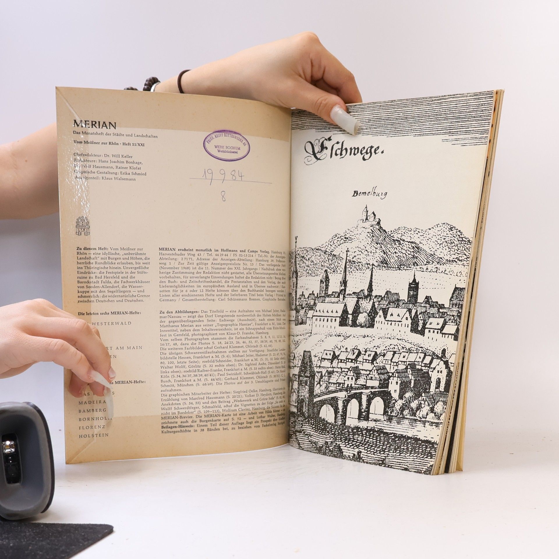 Autorenkollektiv Merian. Vom Meißner zur Rhön