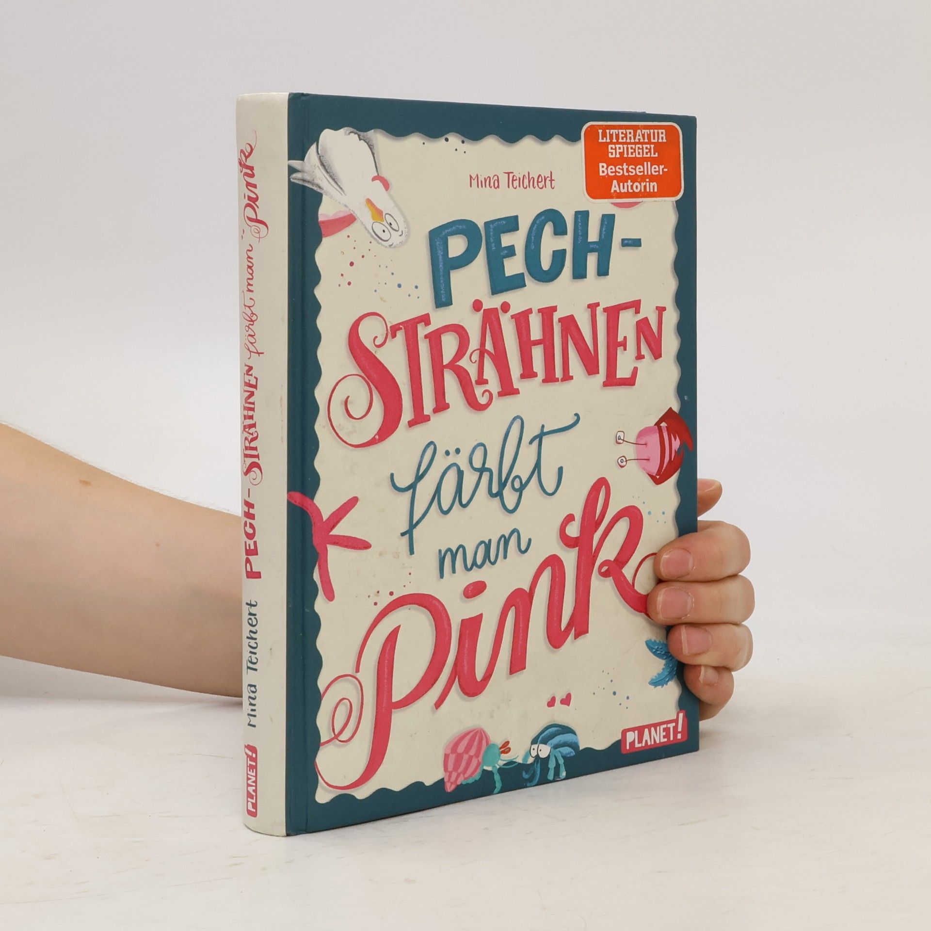 Mina Teichert Pechsträhnen färbt man pink