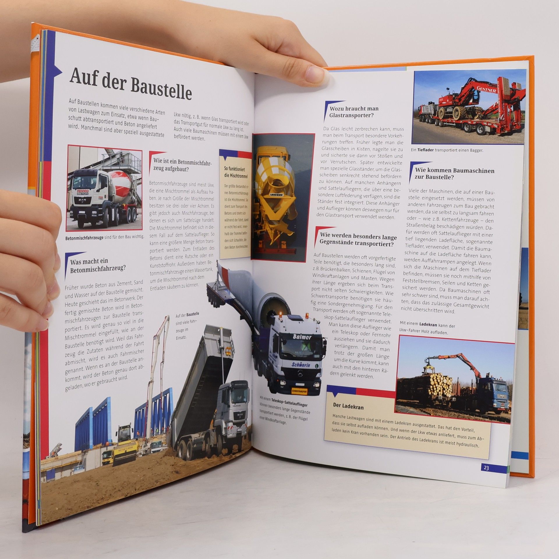 Autorenkollektiv Bagger Baumaschinen Supertrucks