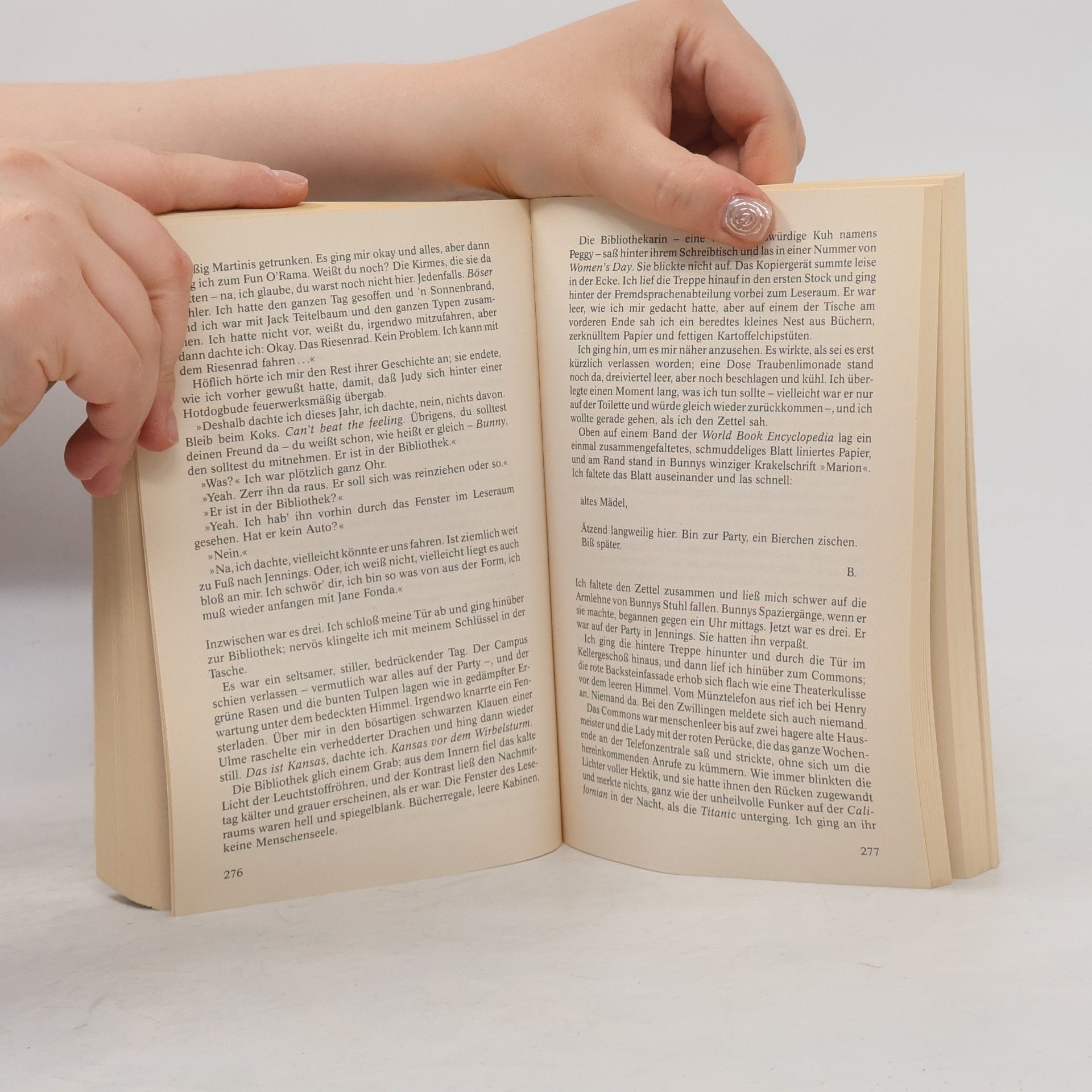 Donna Tartt Die geheime Geschichte