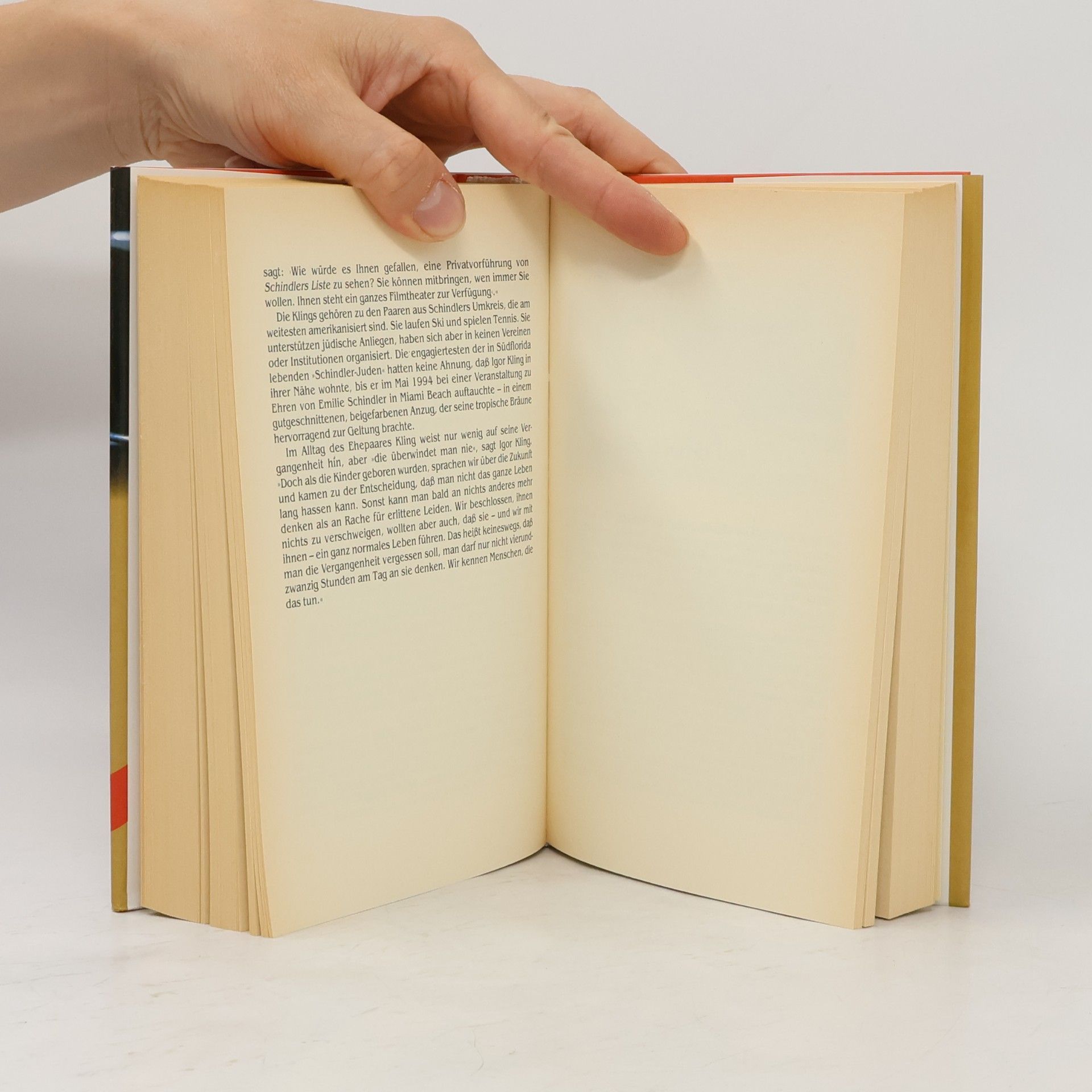 Elinor J. Brecher Ich stand auf Schindlers Liste