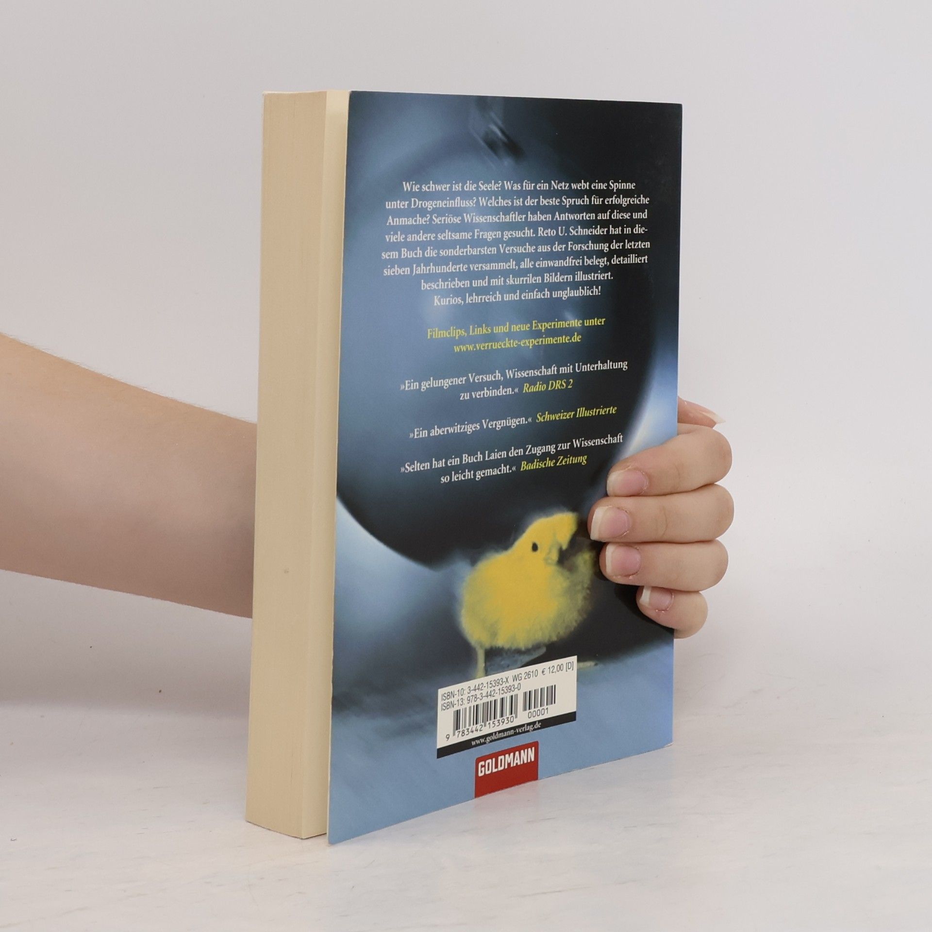 Reto U. Schneider Das Buch der verrückten Experimente