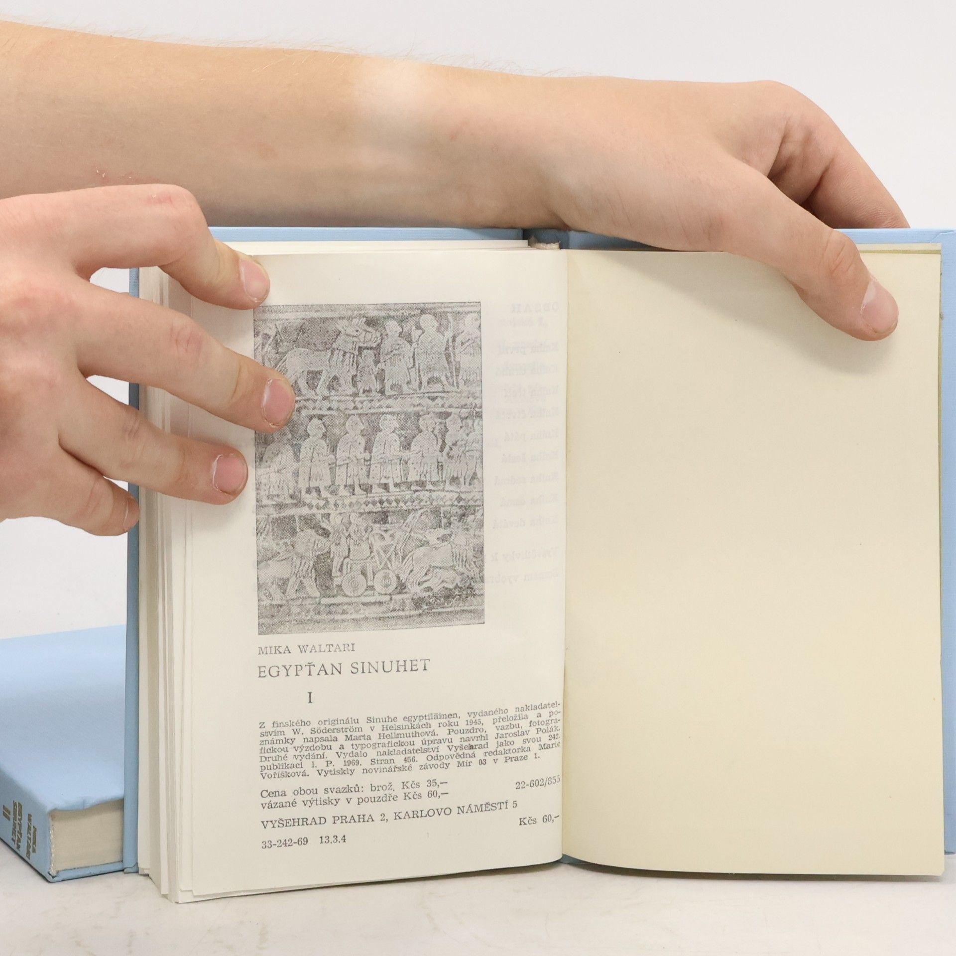 Mika Waltari Egypťan Sinuhet I. a II.