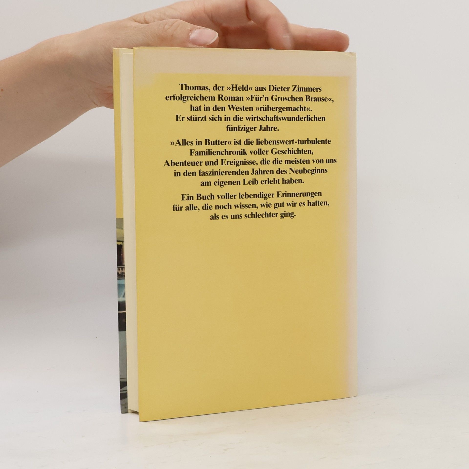 Dieter Zimmer Alles in Butter