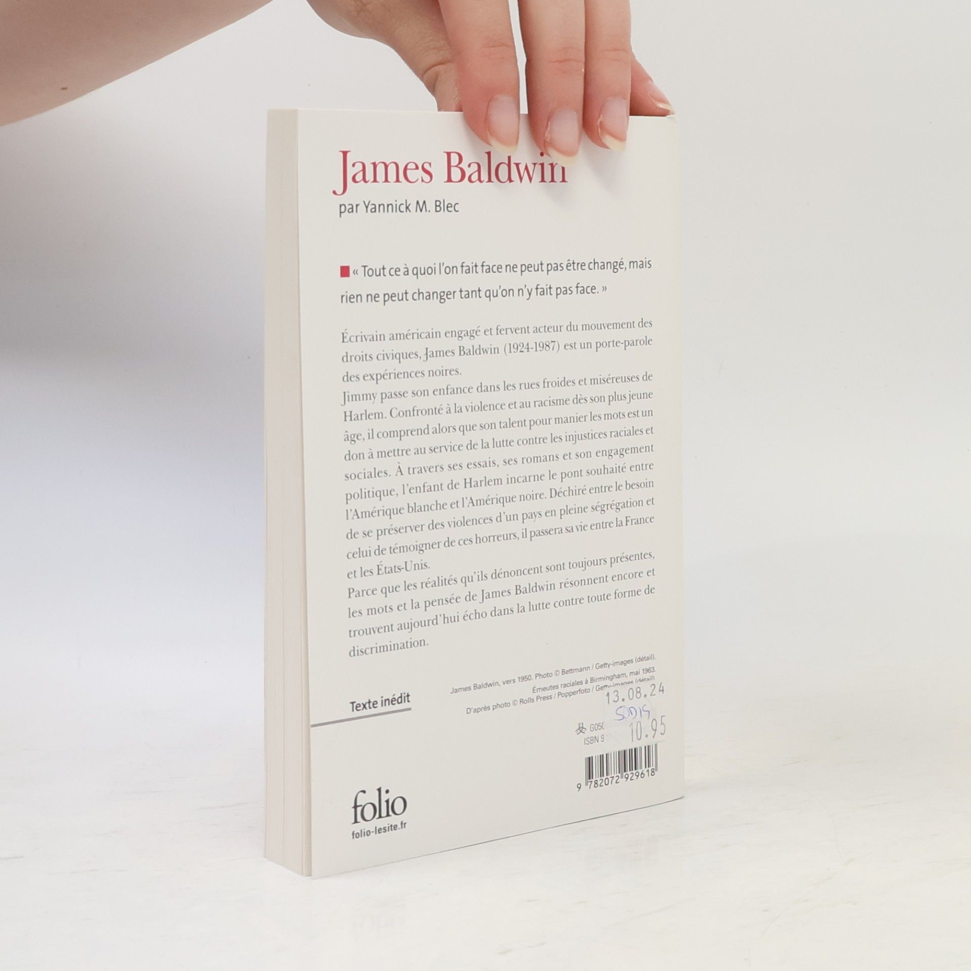Yannick M. Blec Folio biographies - 162: James Baldwin