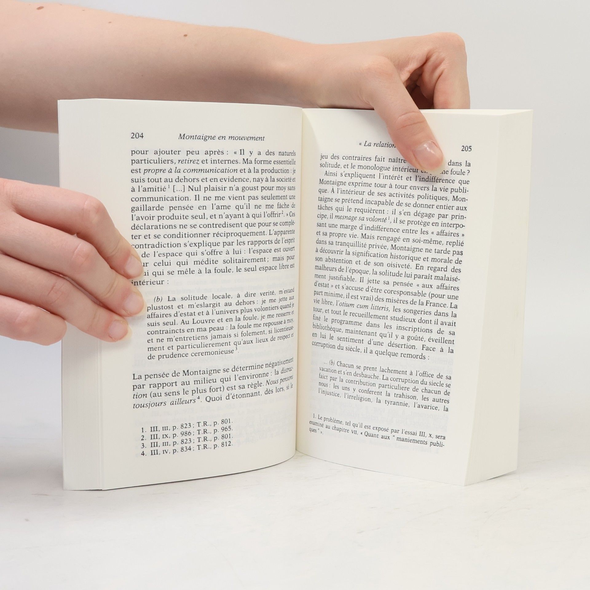 Jean Starobinski tel - 448: Montaigne en mouvement