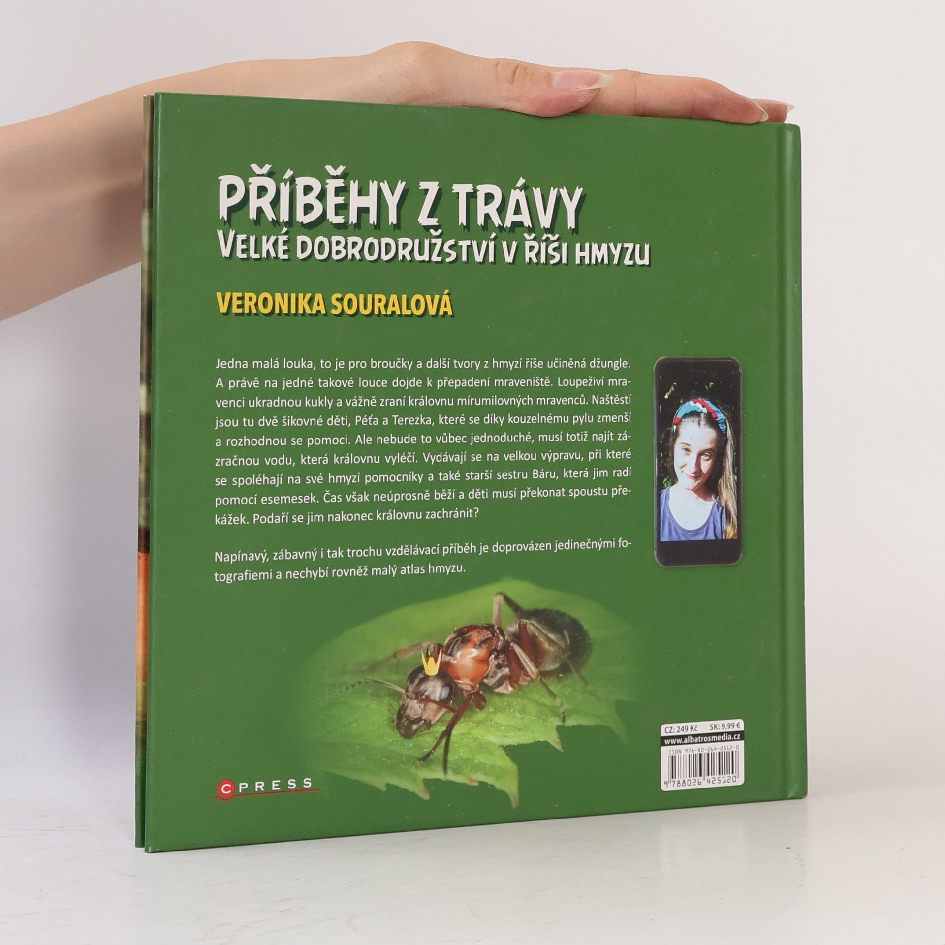Veronika Souralová Příběhy z trávy : velké dobrodružství v říši hmyzu