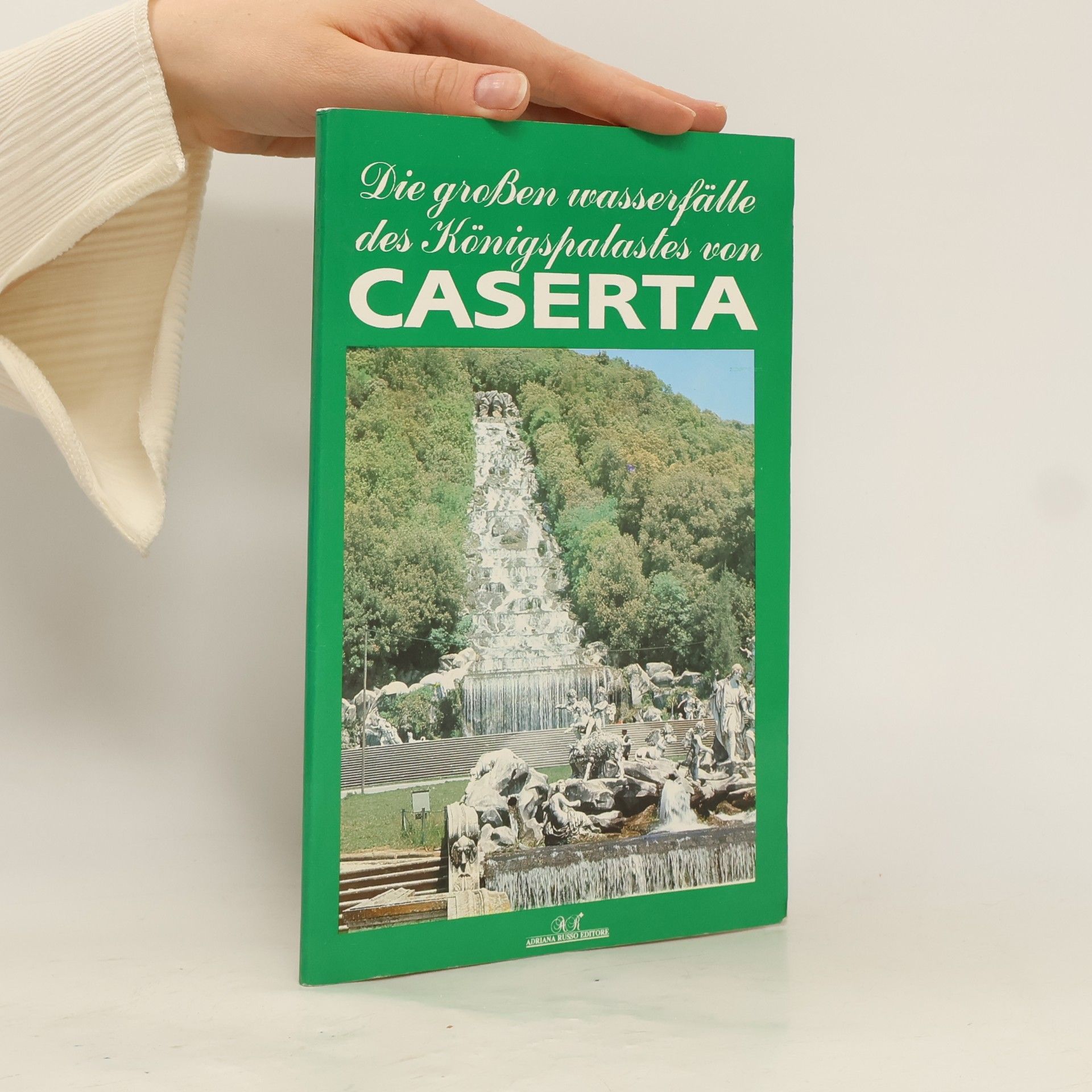 Die großen wasserfälle des Königspalastes von Caserta