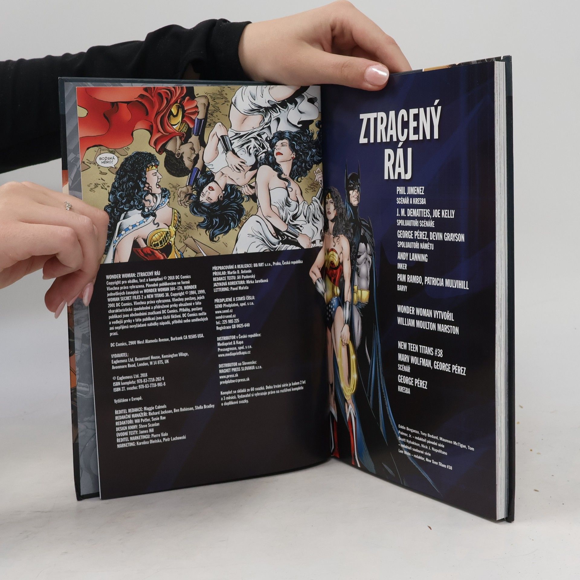 Autorenkollektiv Wonder woman. Ztracený ráj